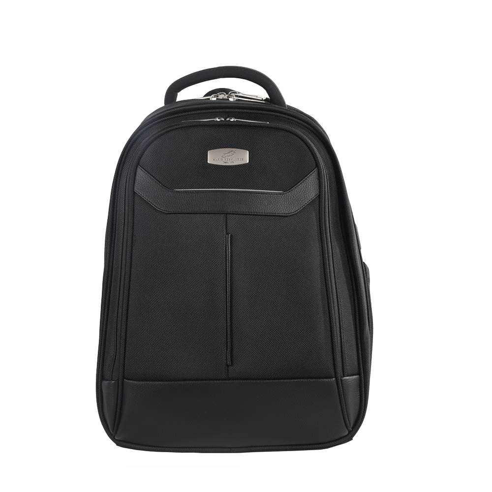 Morral Tres Cremalleras Negro Urban