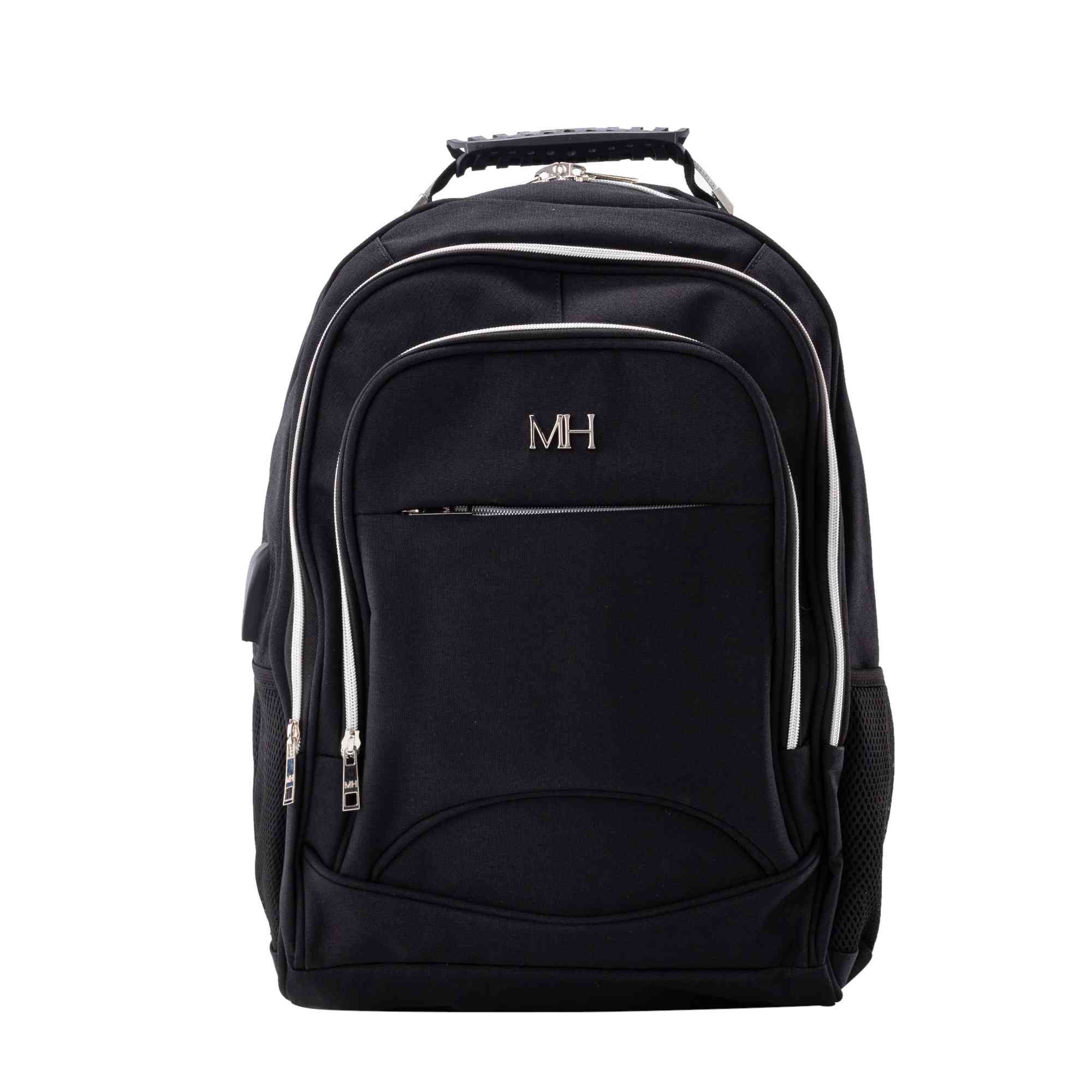 Morral 3 cremalleras handy negro Indianapolis