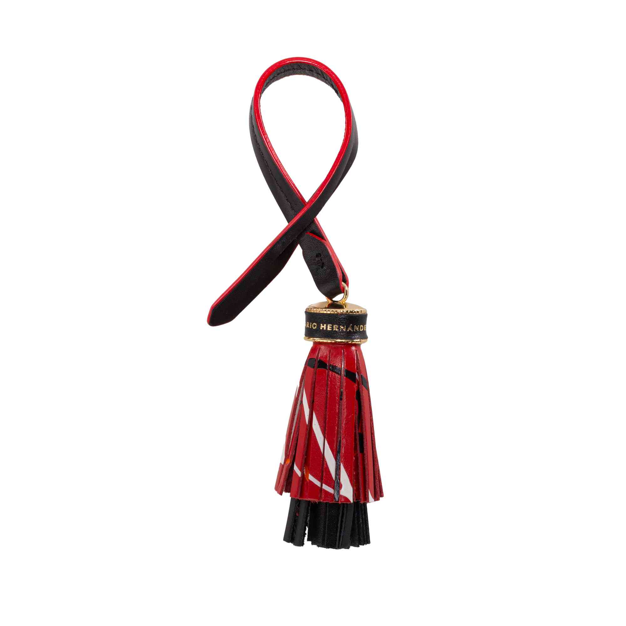 Llavero Borlas Mariposas Arte Rojo Gift