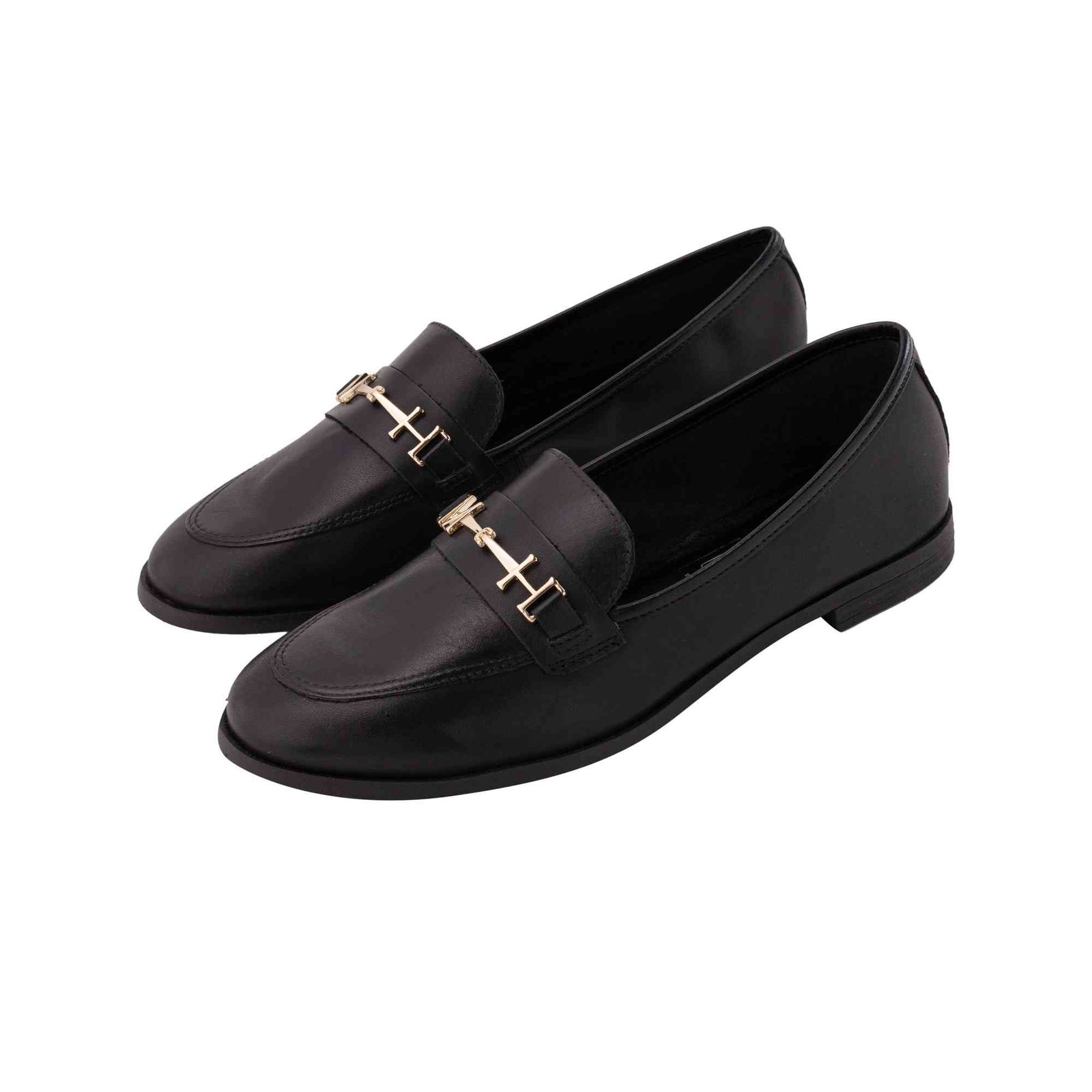 Mocasín Loafer Gardenia Negro Julia