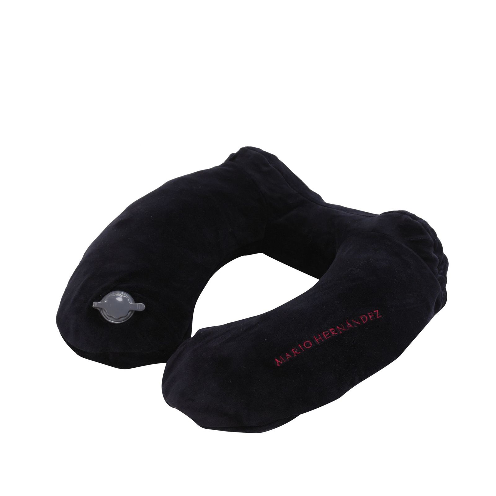 Almohada Inflable Ergonómica Negro Explora