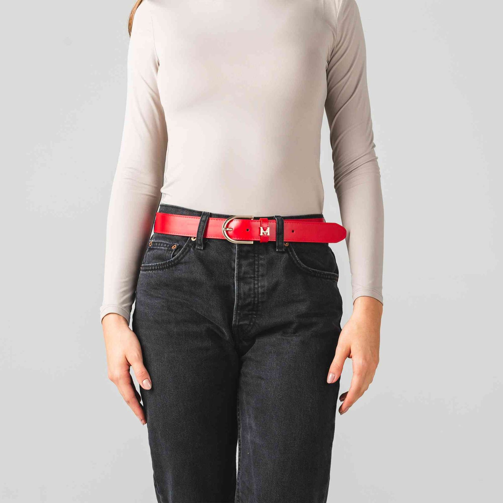 Cinturón Casual Manuela Cayena