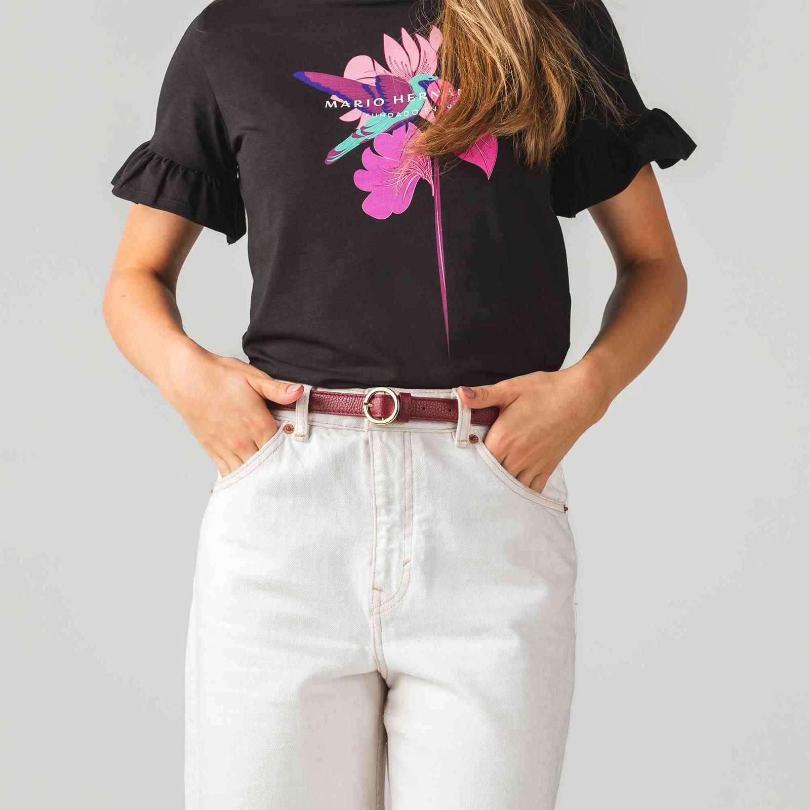 Cinturón Casual Andrea Borgoña