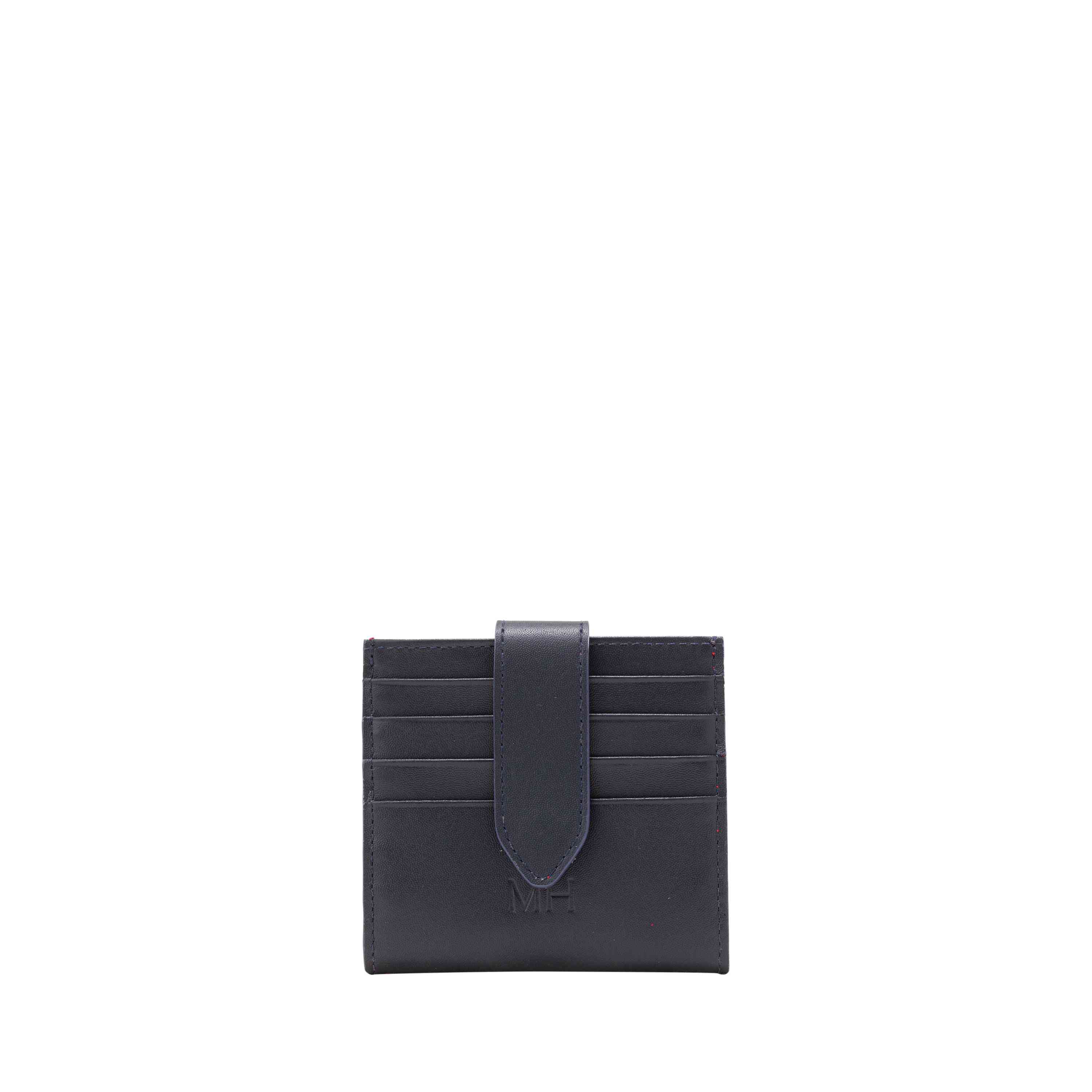 Tarjetero Broche 18 Tarjetas Azul Esencial