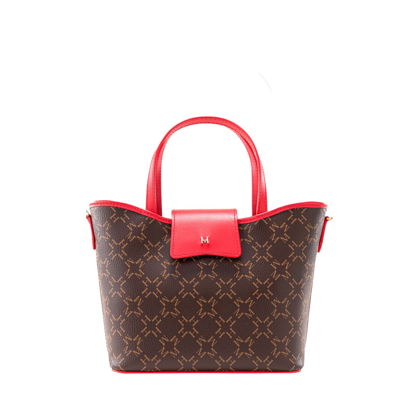 Tote Alas Mini Café Rojo Primario Básico