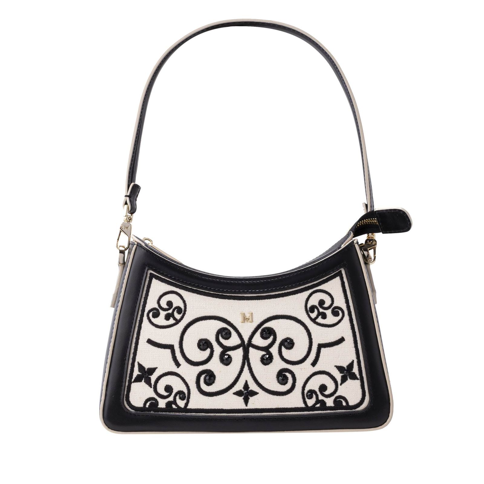Shoulder Bianca Mini Negro Sagrada