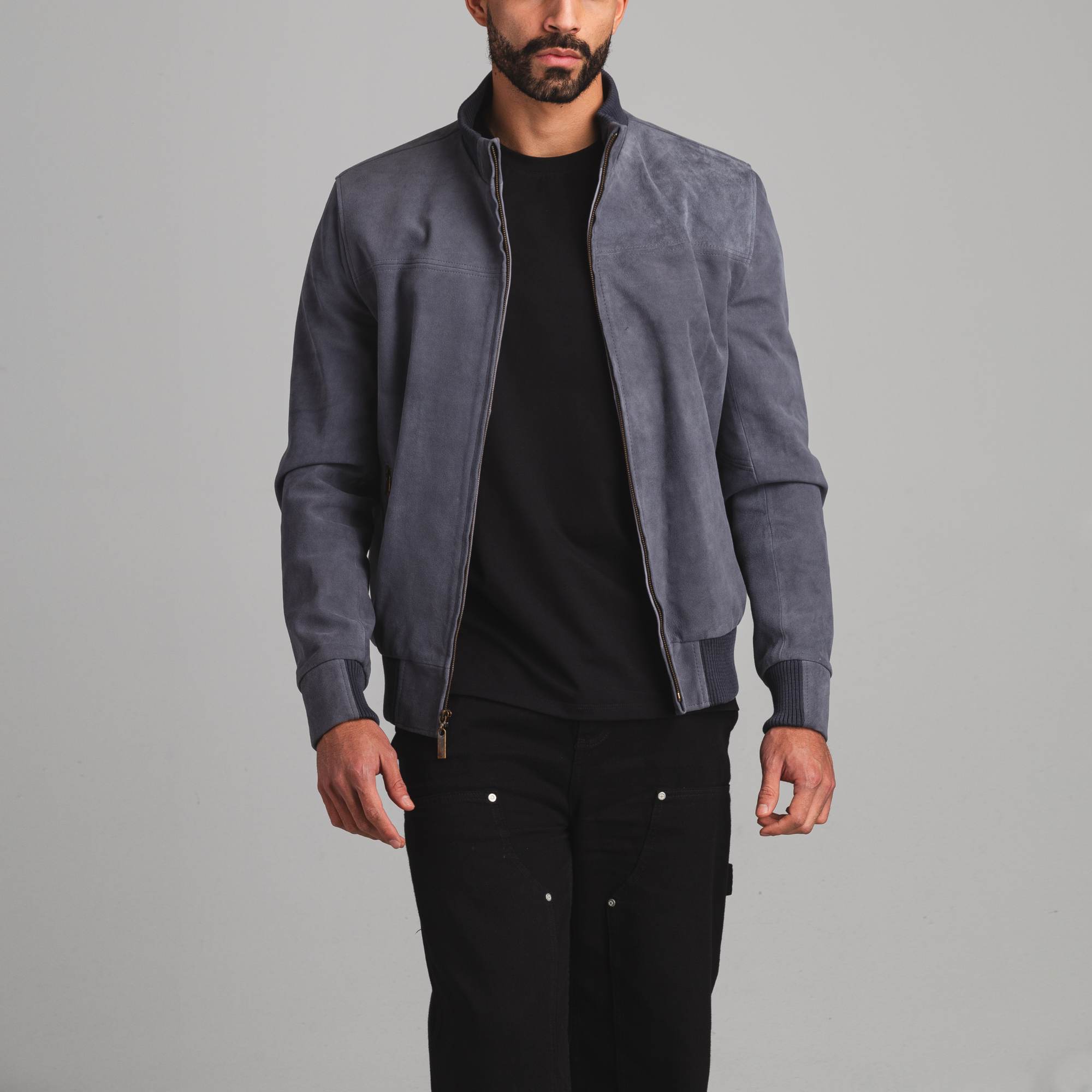 Chaqueta Pietro Grafito Gamuza Gema MH