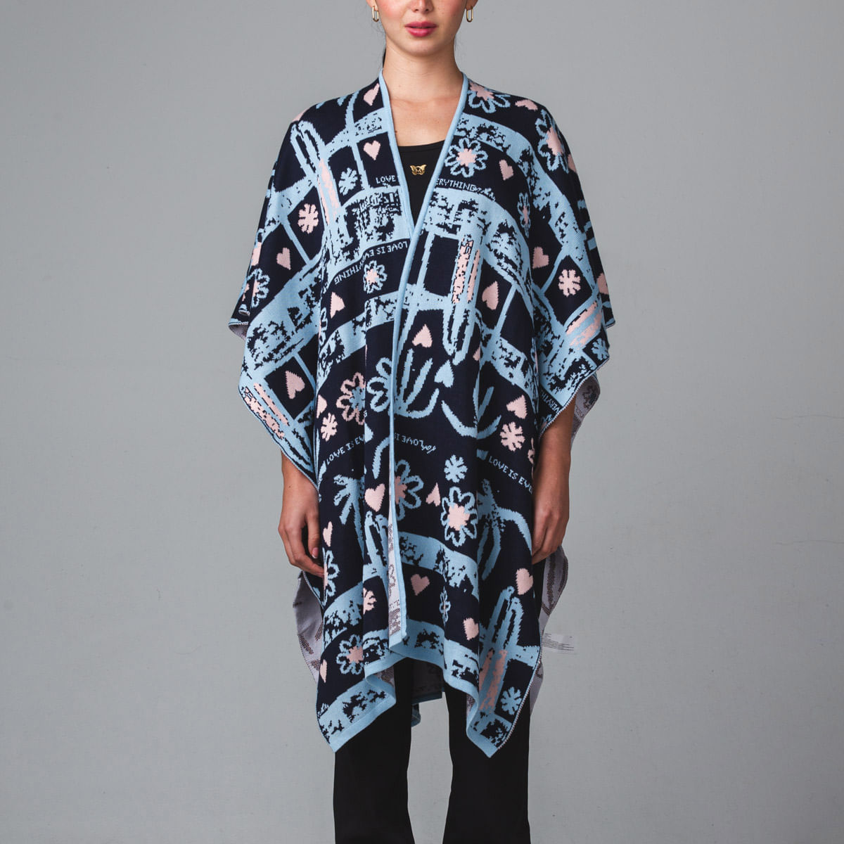 Ruana Debilzan Amor Real Cloud