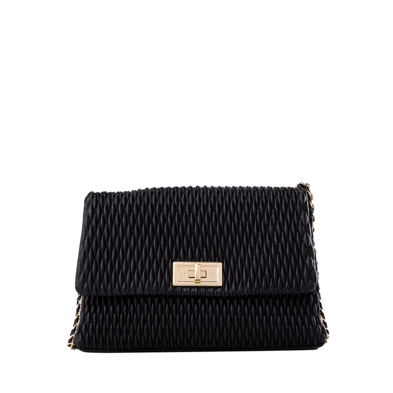 Manos Libres Baguette Cruzado Melina Negro Maryrose