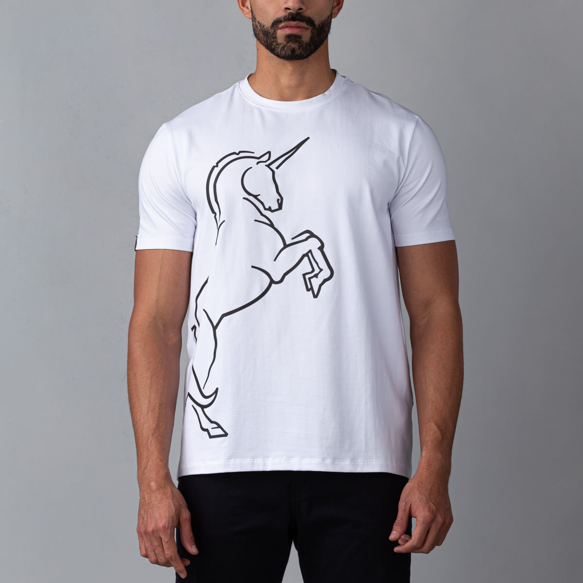 Camiseta Diario Unicornio Blanco Tierra Arriba