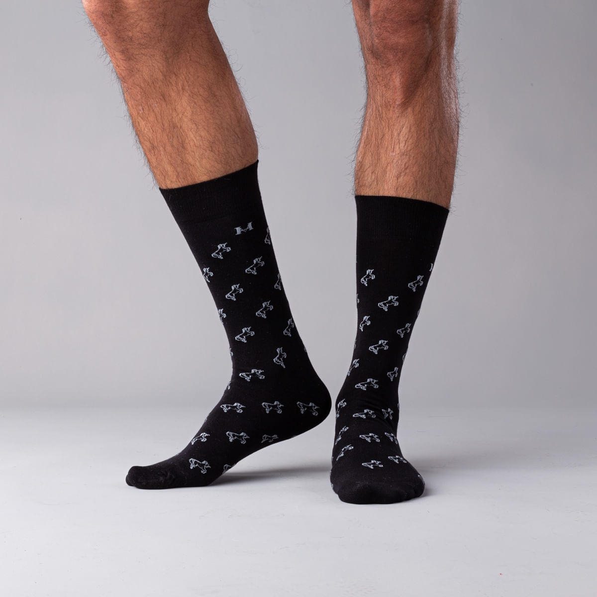 Medias Unicornio Negro MH Socks