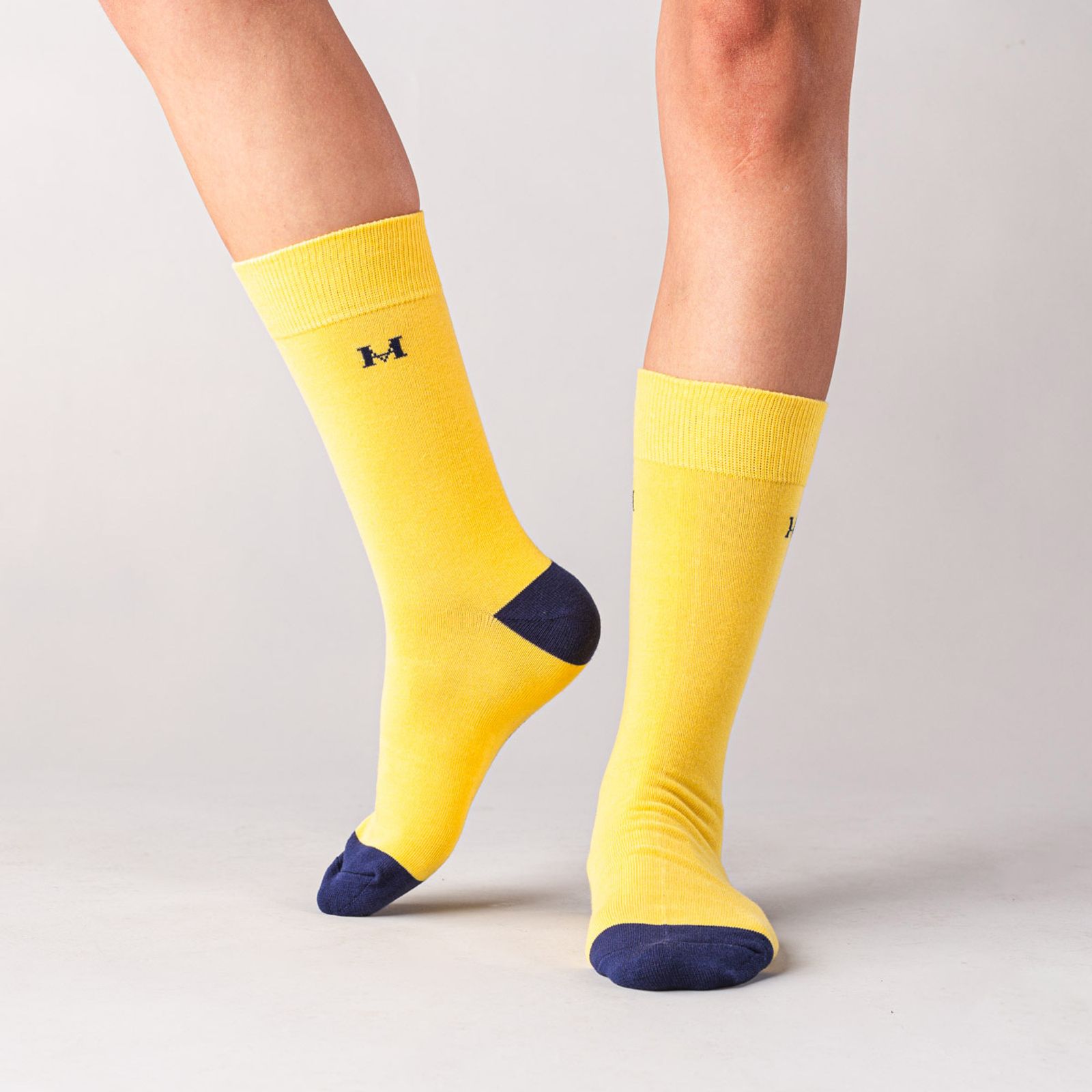 Medias Basicas Amarillo MH Socks