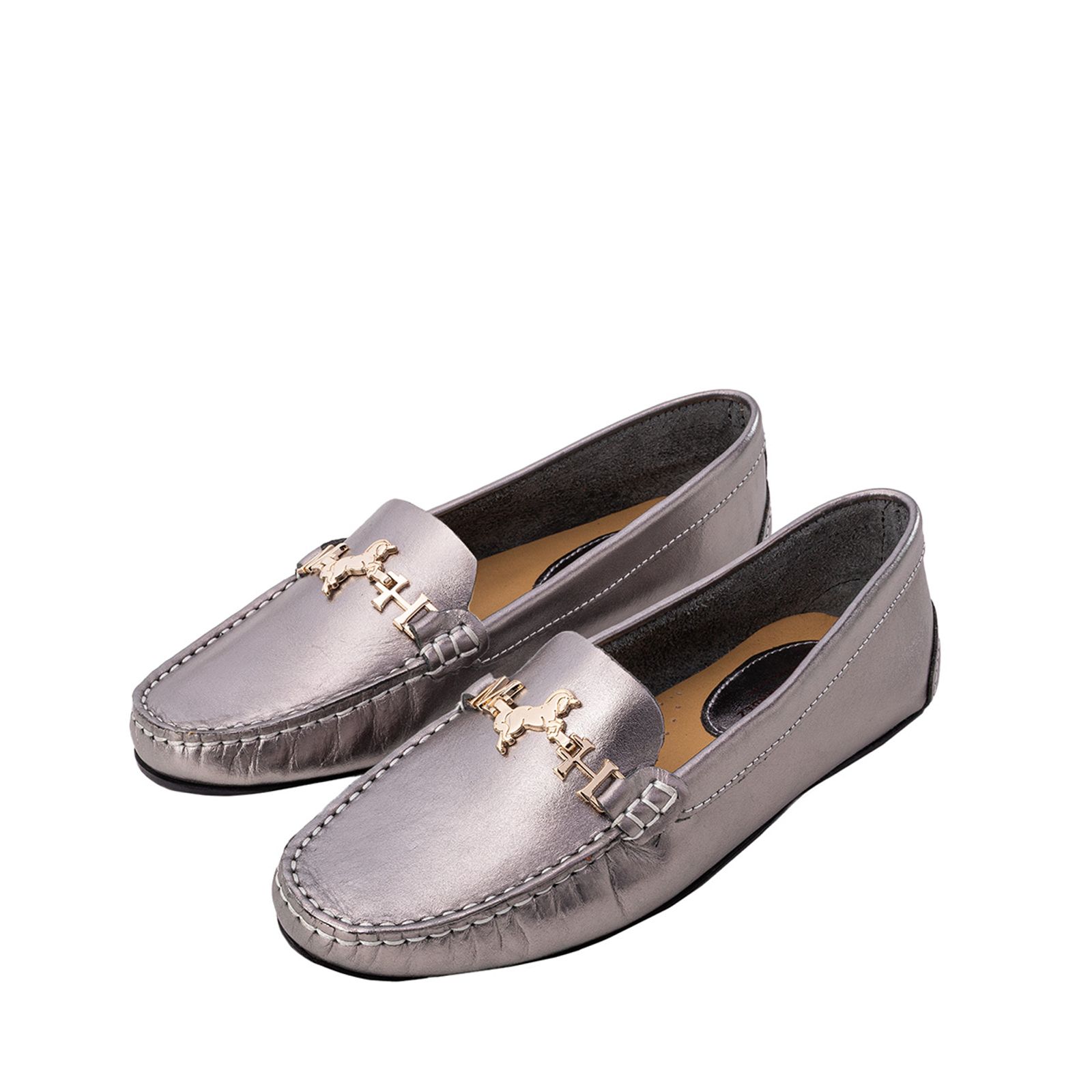 Mocasín Alina Platino MH Mocs