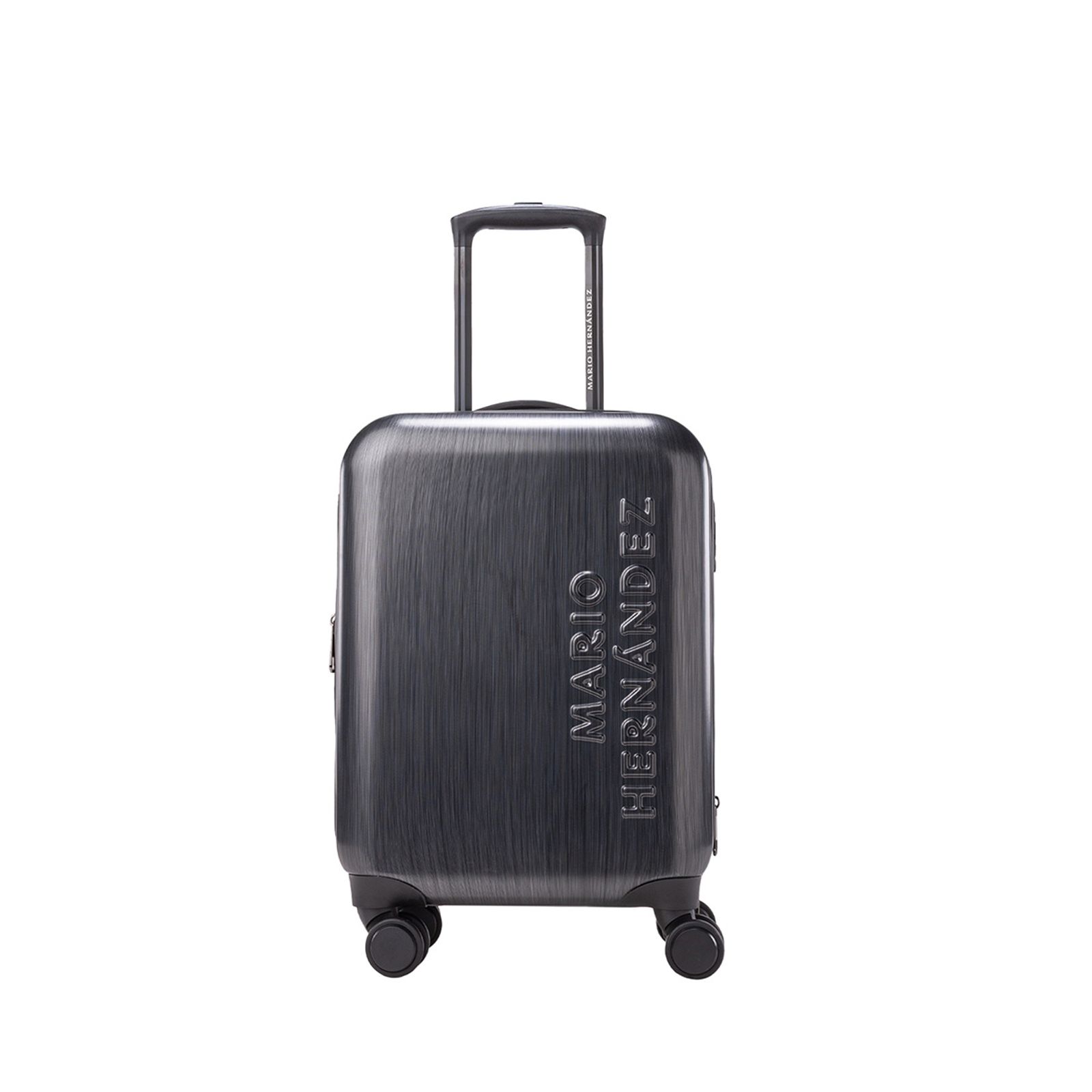 Maleta Pequeña Expandible 20" Negro Metálico Imperial