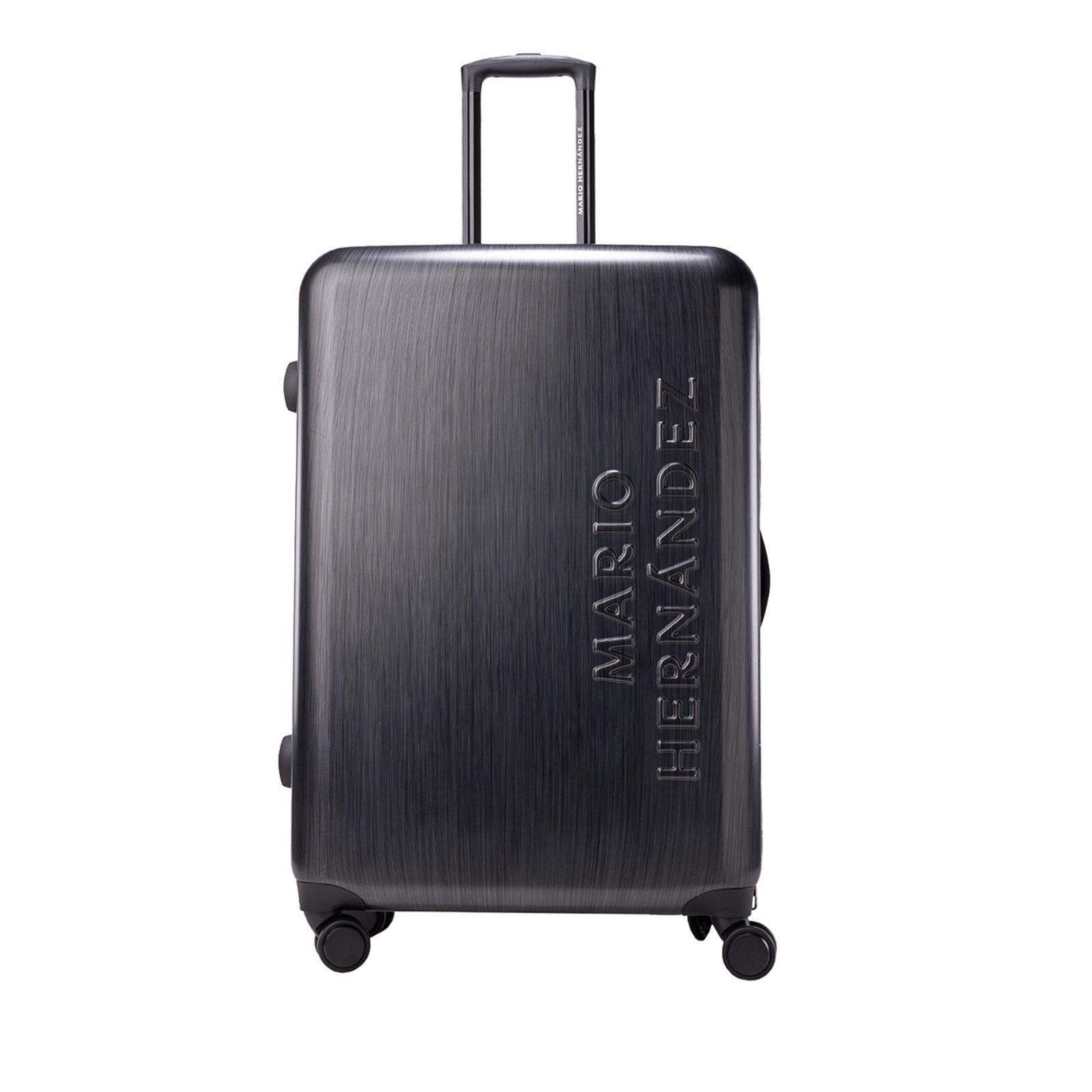 Maleta Grande Expandible 28" Negro Metálico Imperial