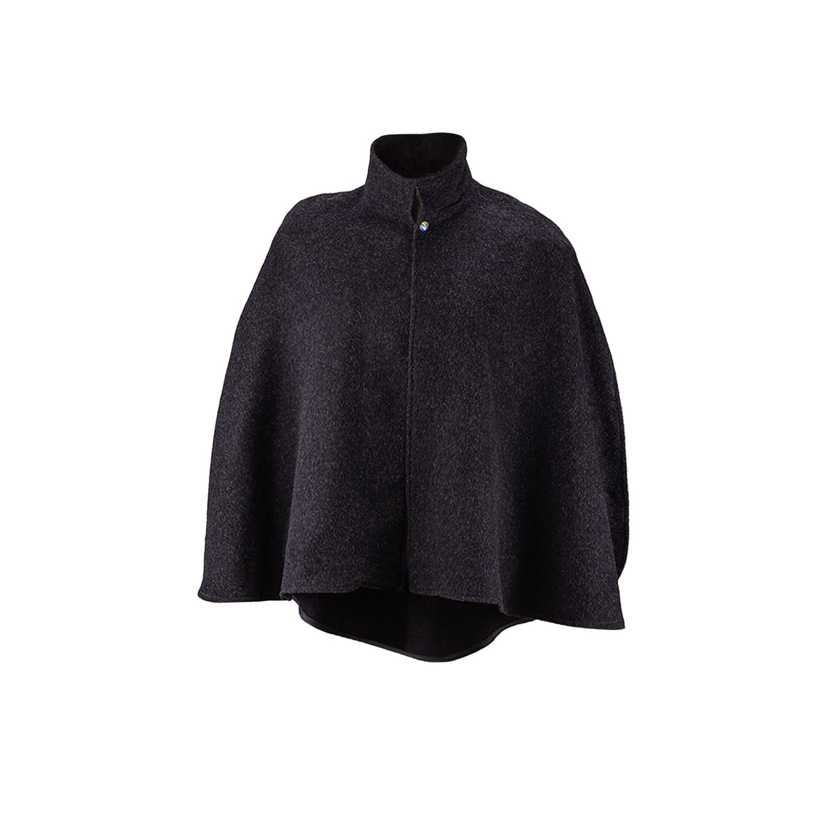 Capa Lucia Gris Oscuro Cuzco