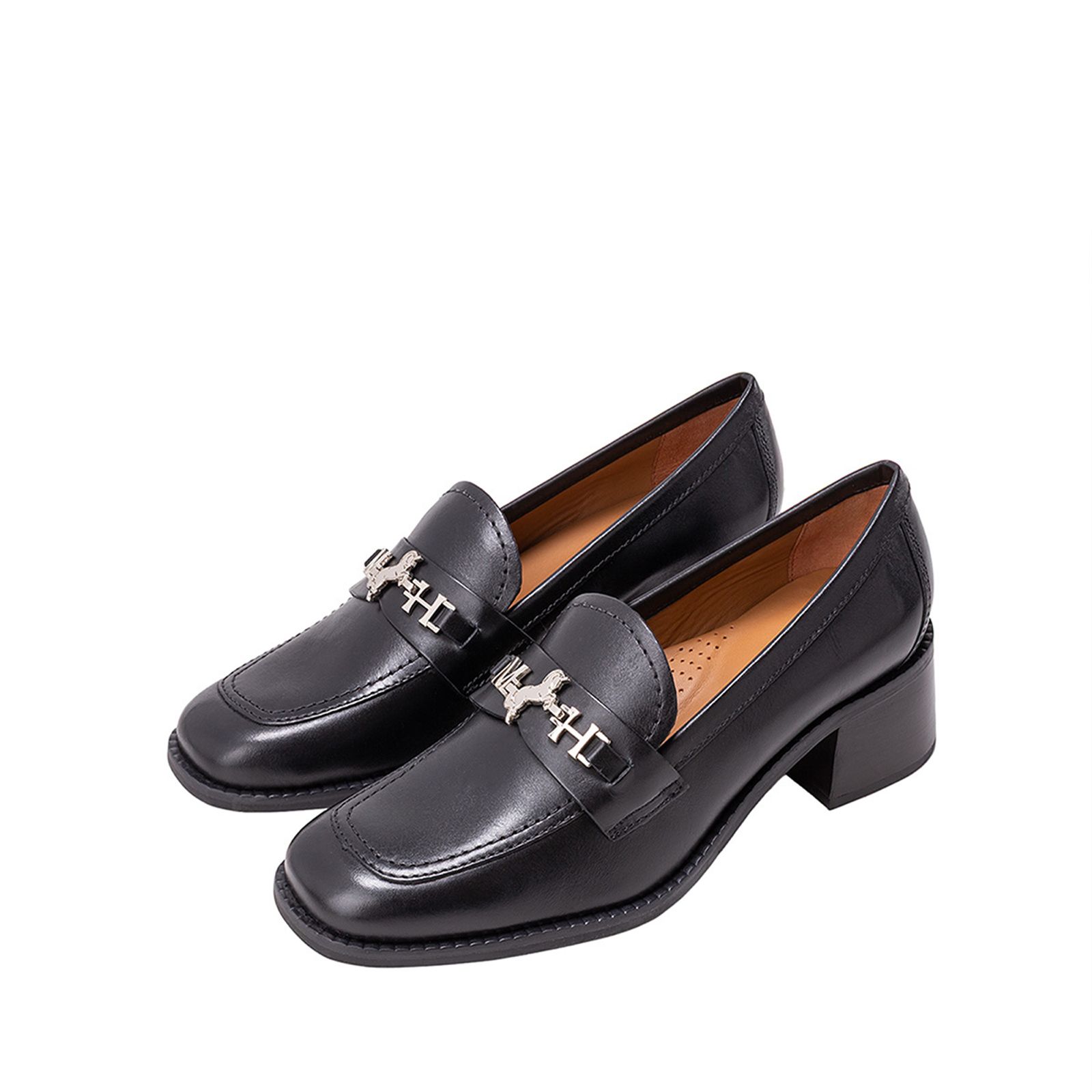 Mocasín Loafer Maite Negro MH Mocs