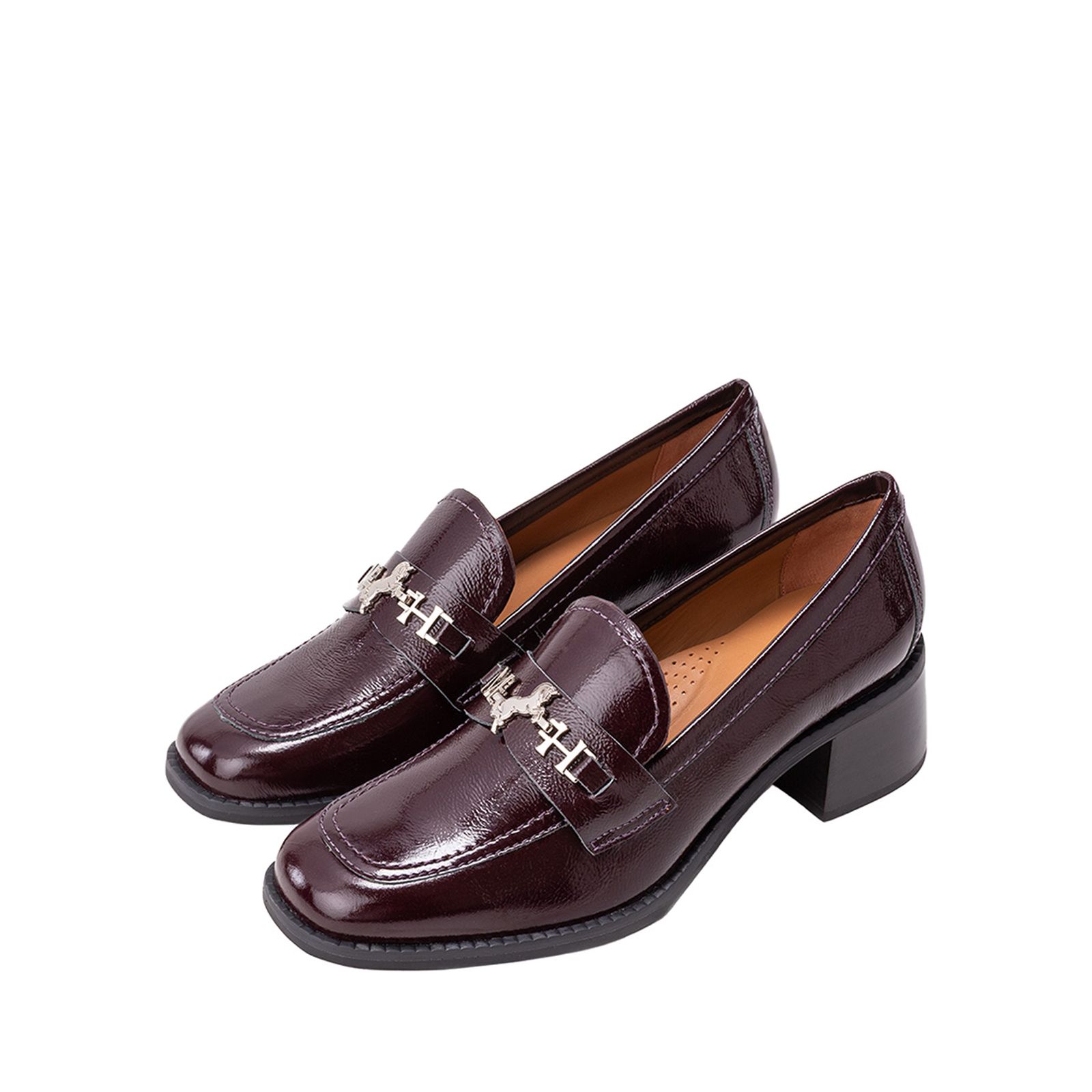 Mocasín Loafer Maite Borgoña MH Mocs