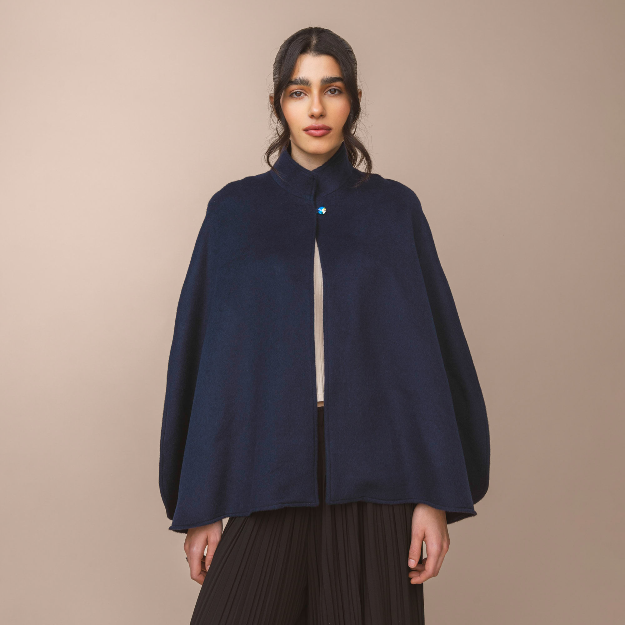 Capa Lucia Azul Cuzco
