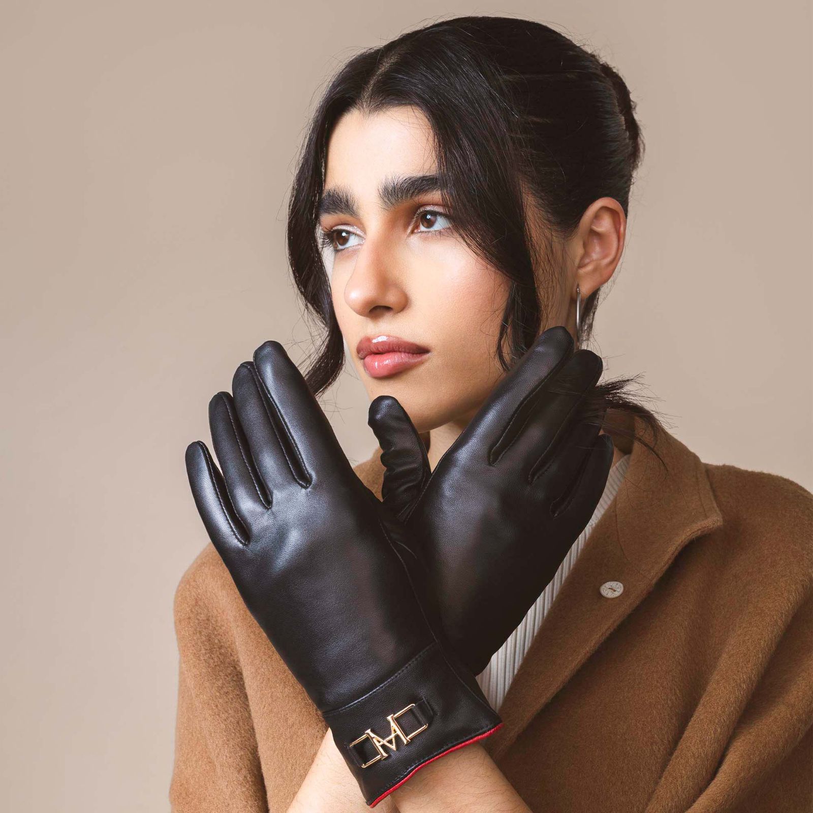 Guantes Monarca Negro