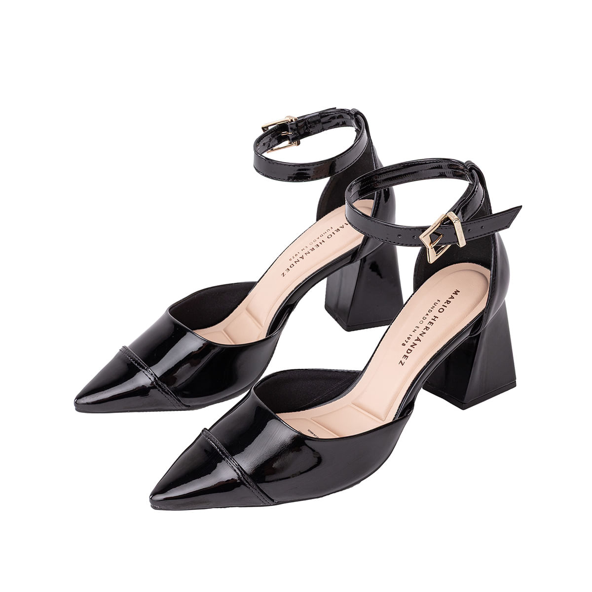 Tacones Balboa Negro Brisabonita