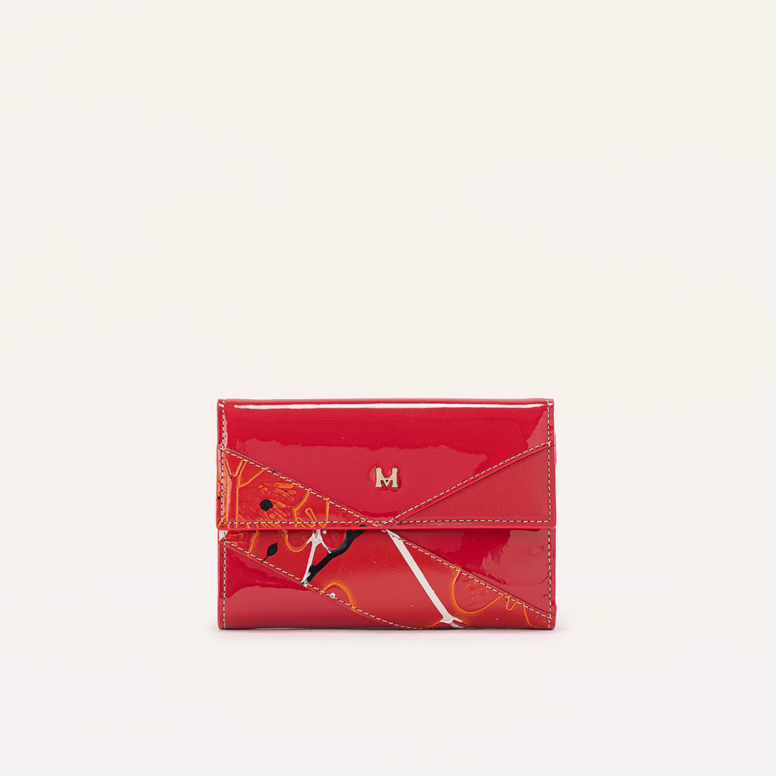 Billetera Tessa Rojo Mosaico