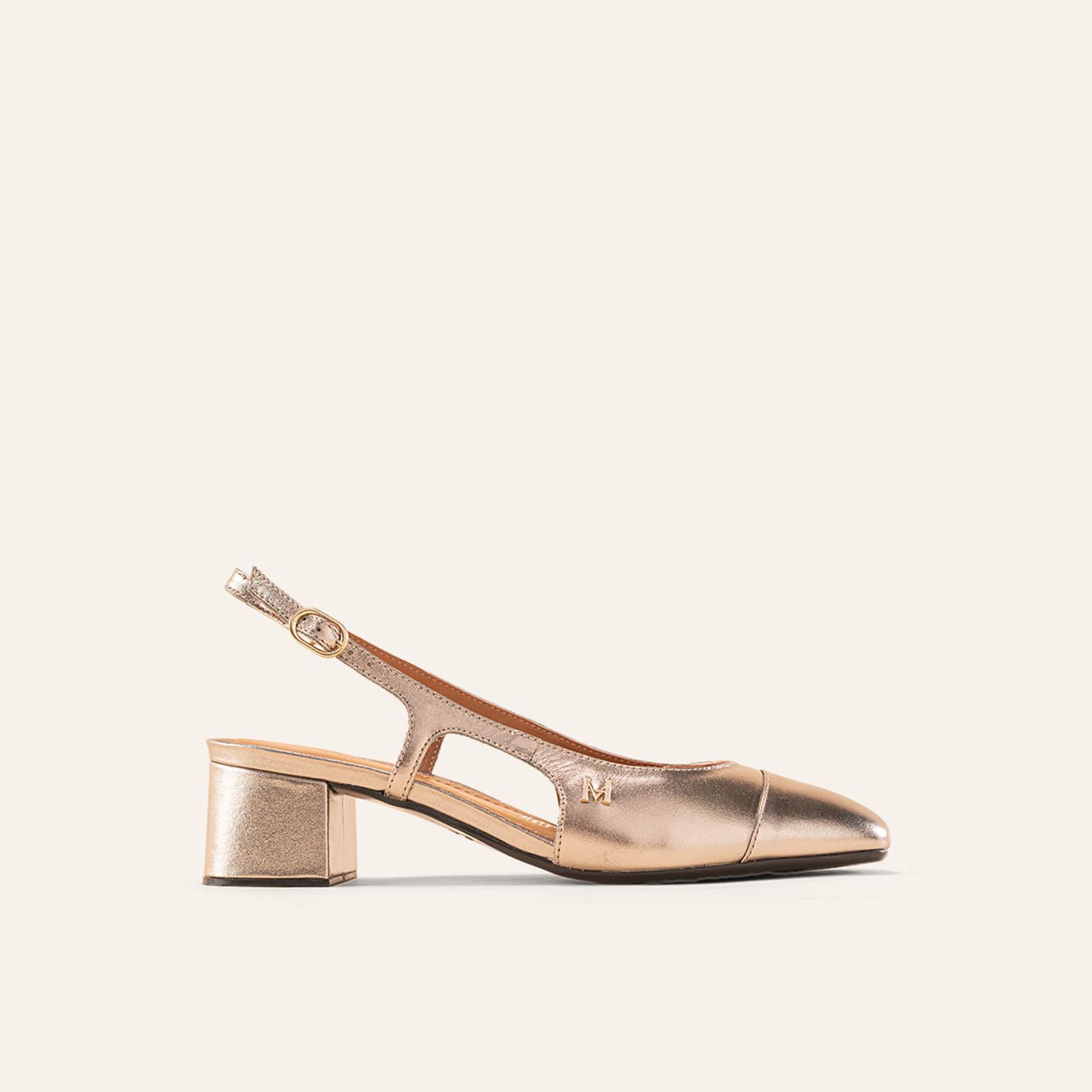 Tacones Atenas Platino Glamour