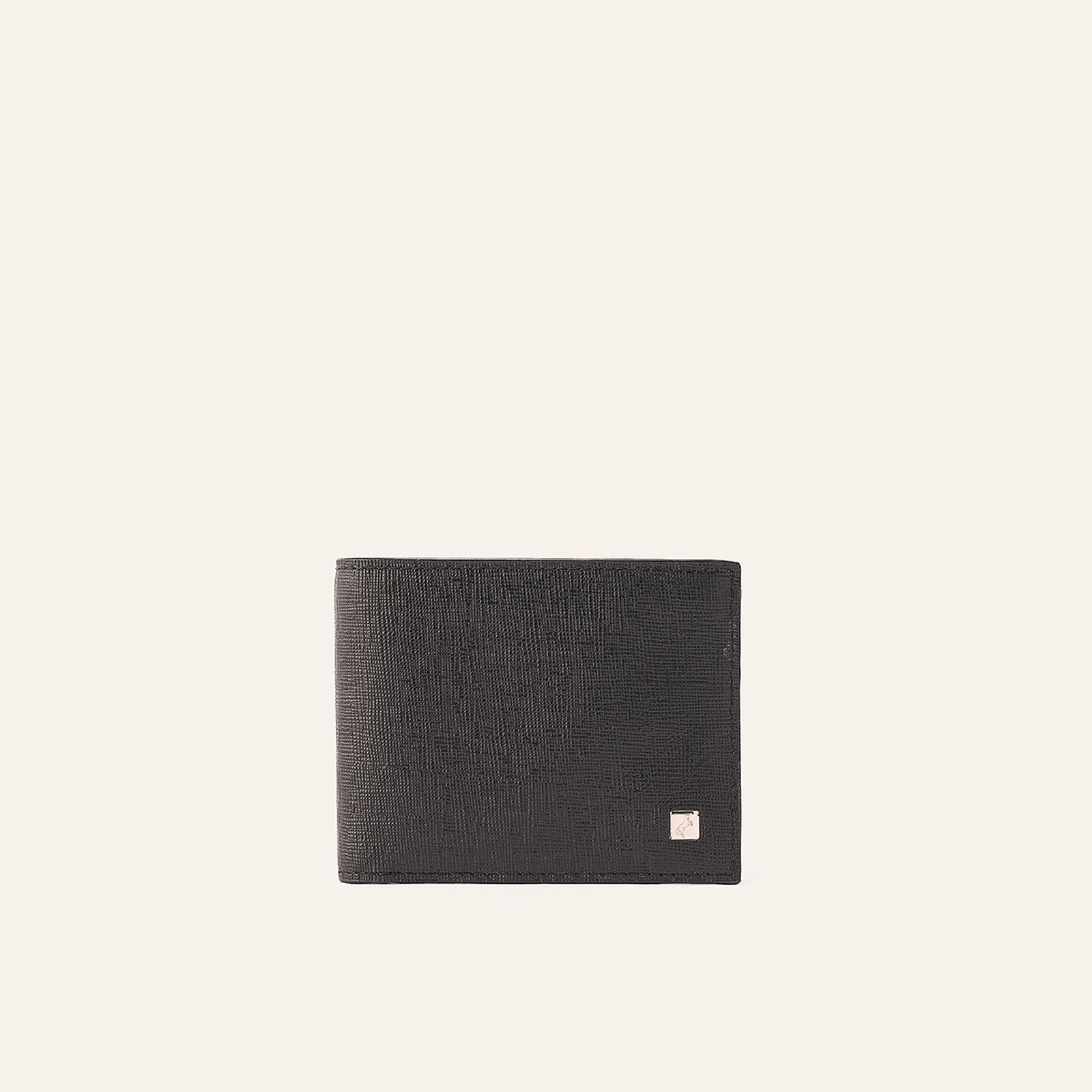 Billetera Con Visor Negro Roble