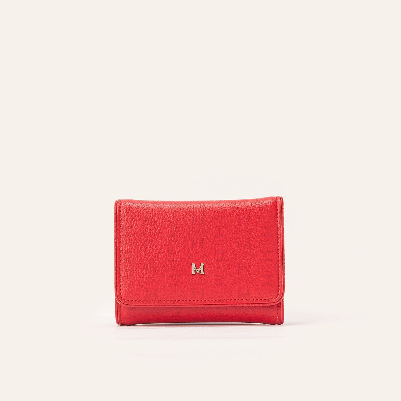 Billetera Florencia Mediana Rojo Cruz Palenquera