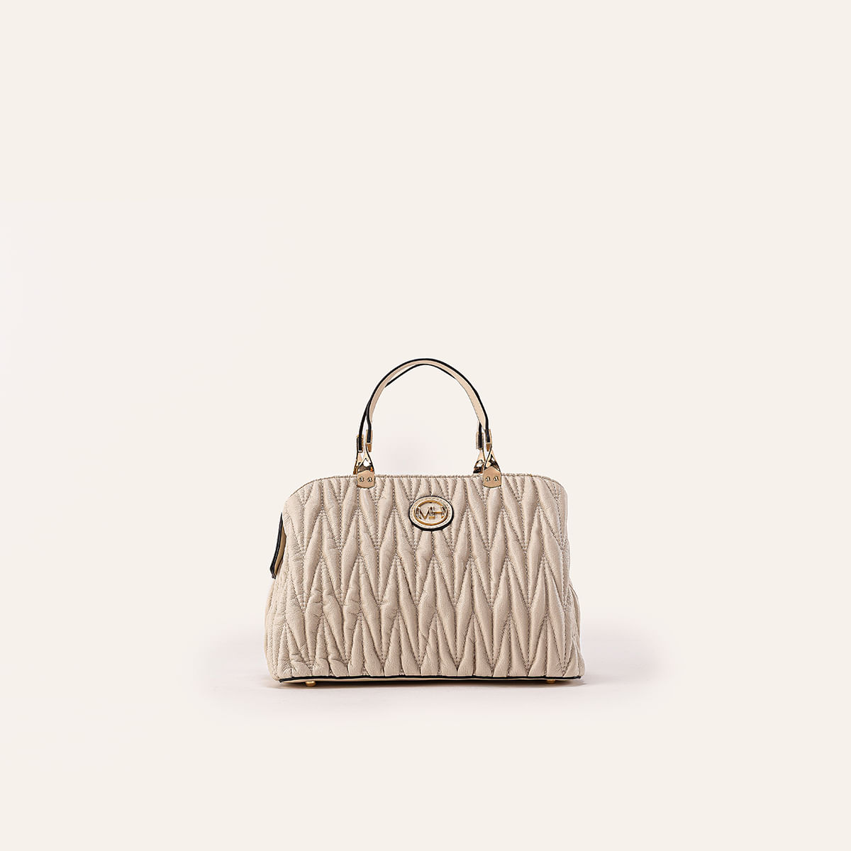 Bolso De Mano Bolonia Blanco Binanti