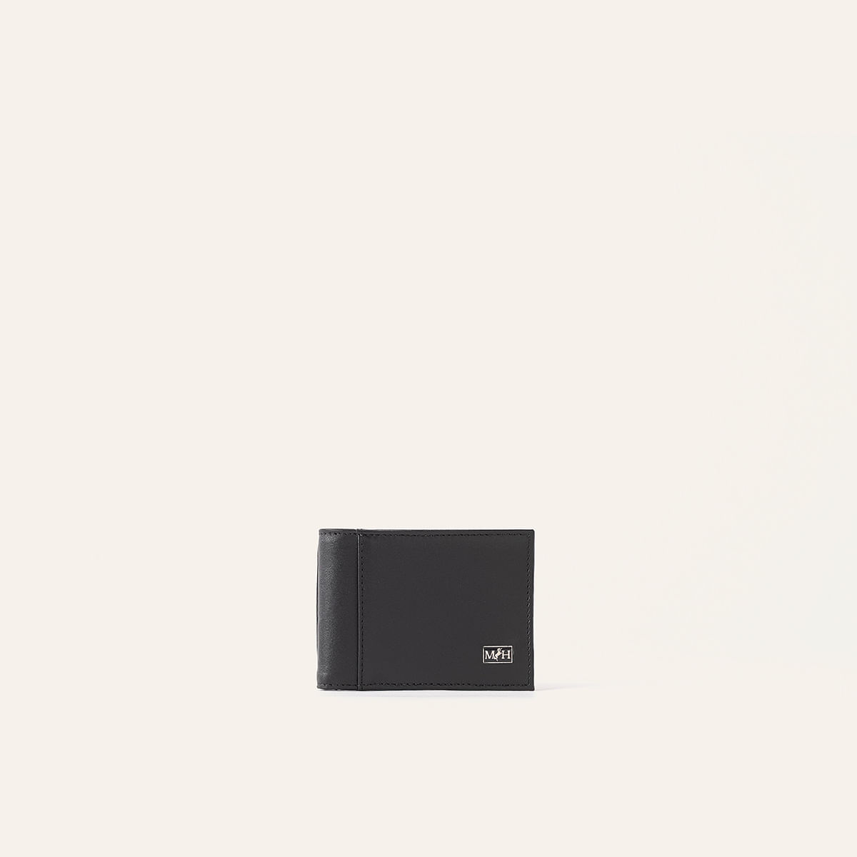 Billetera Slim Horizontal Negro Etna Esencial