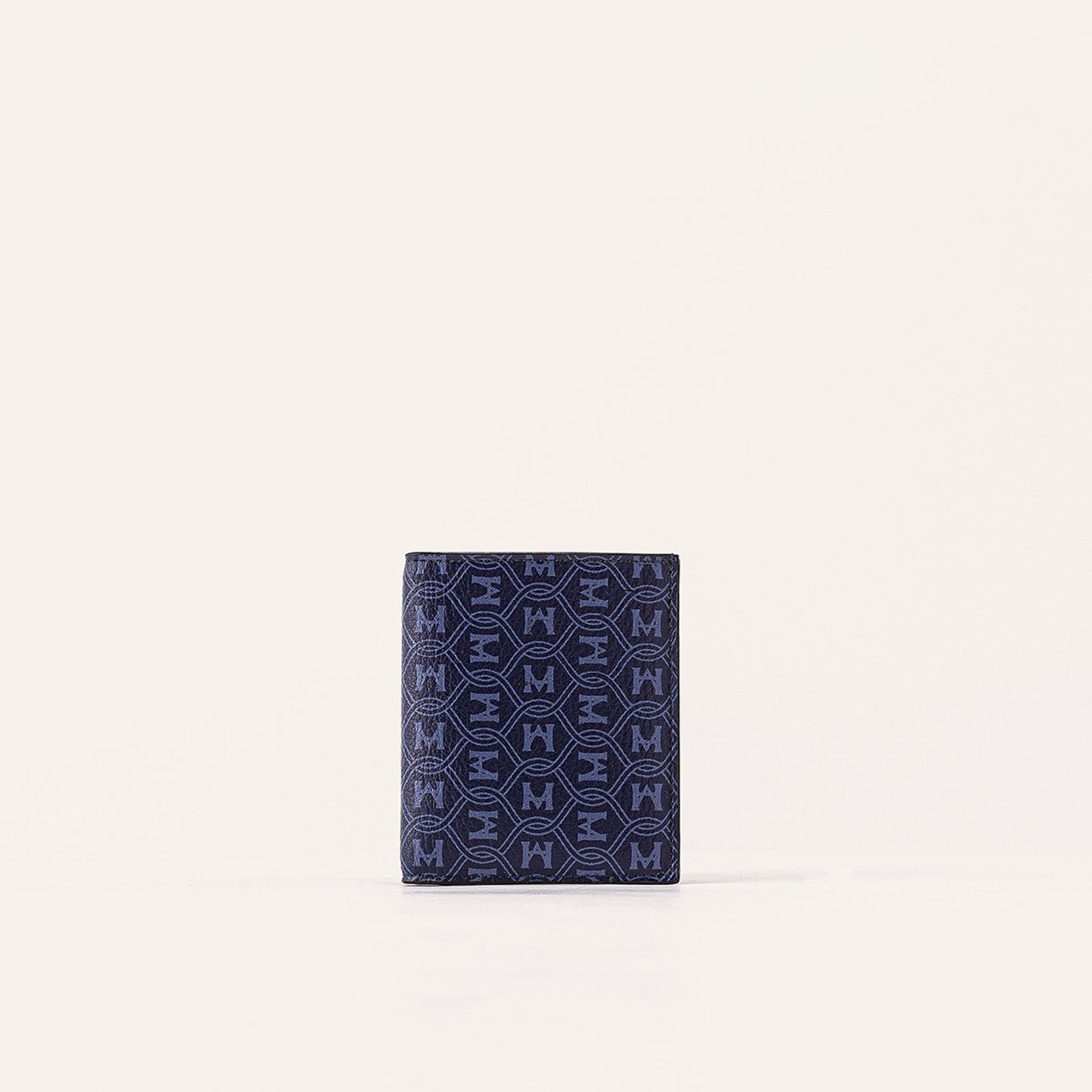 Tarjetero Plano Doble Con Servicio Para Billetes Cobalto Palenque