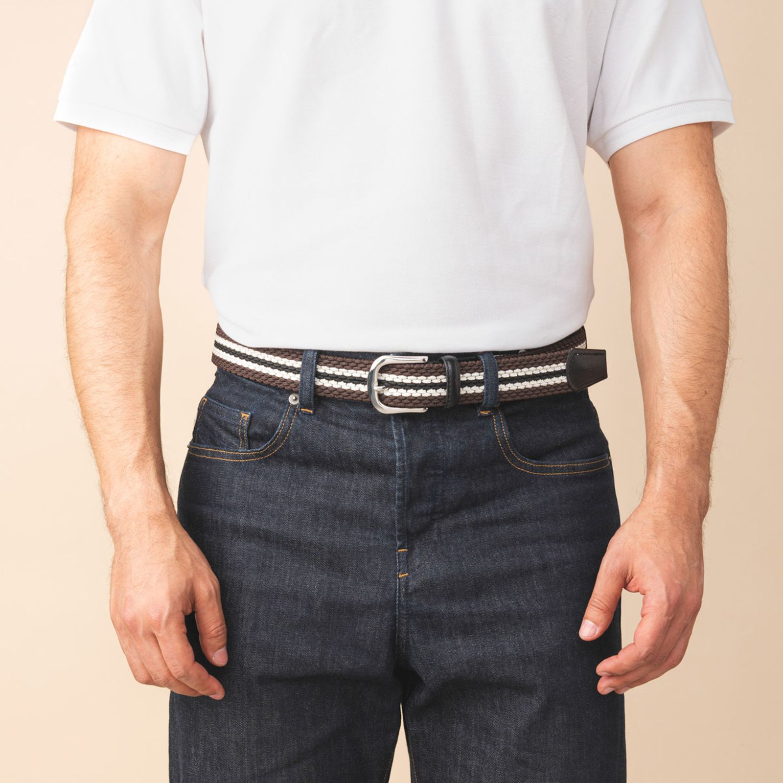 Cinturón Republica Casual Tejido Beirut Café