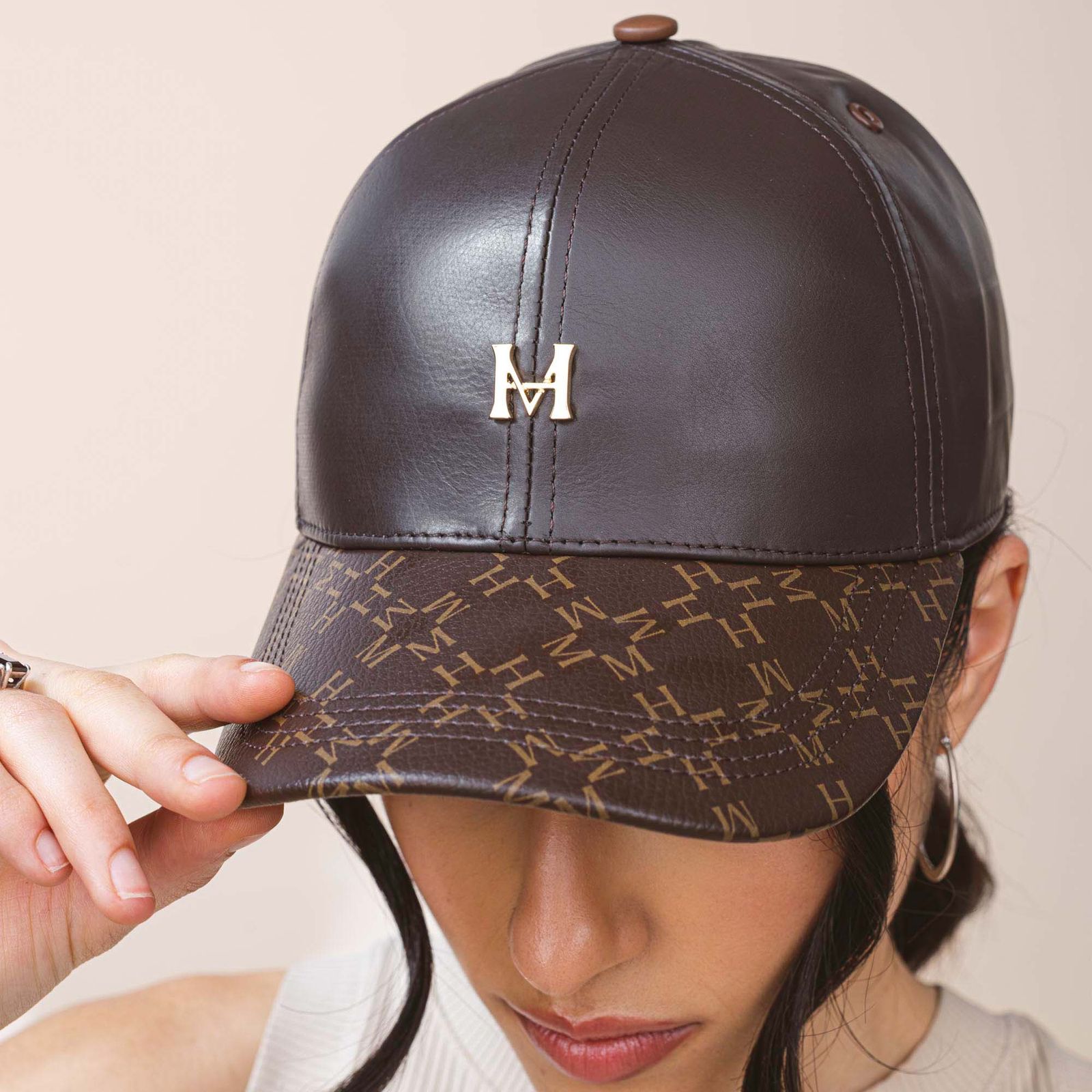 Gorra Beisbolera Primario Cafe Milliner