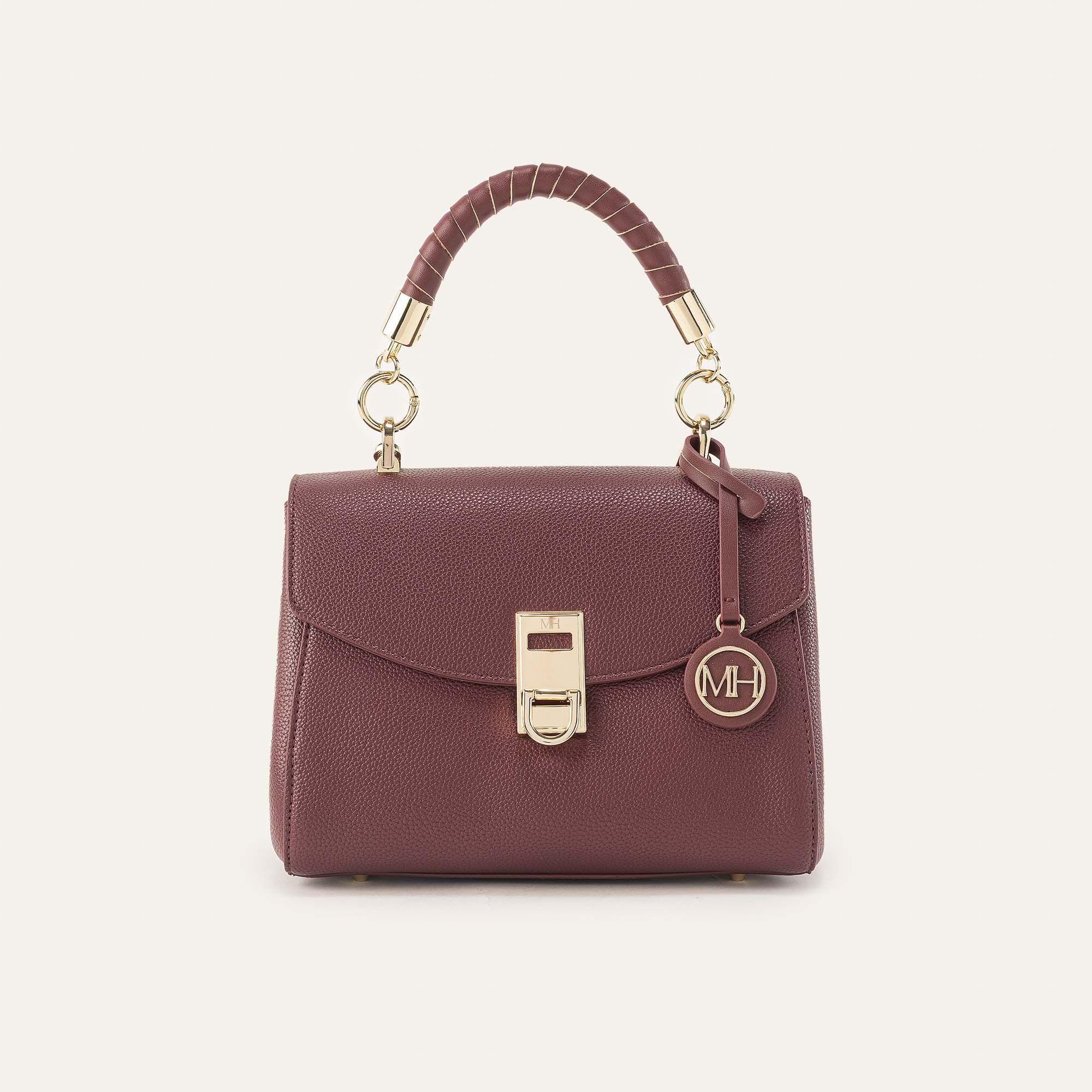 Bolso De Mano Mayorca Burgundy Maryrose