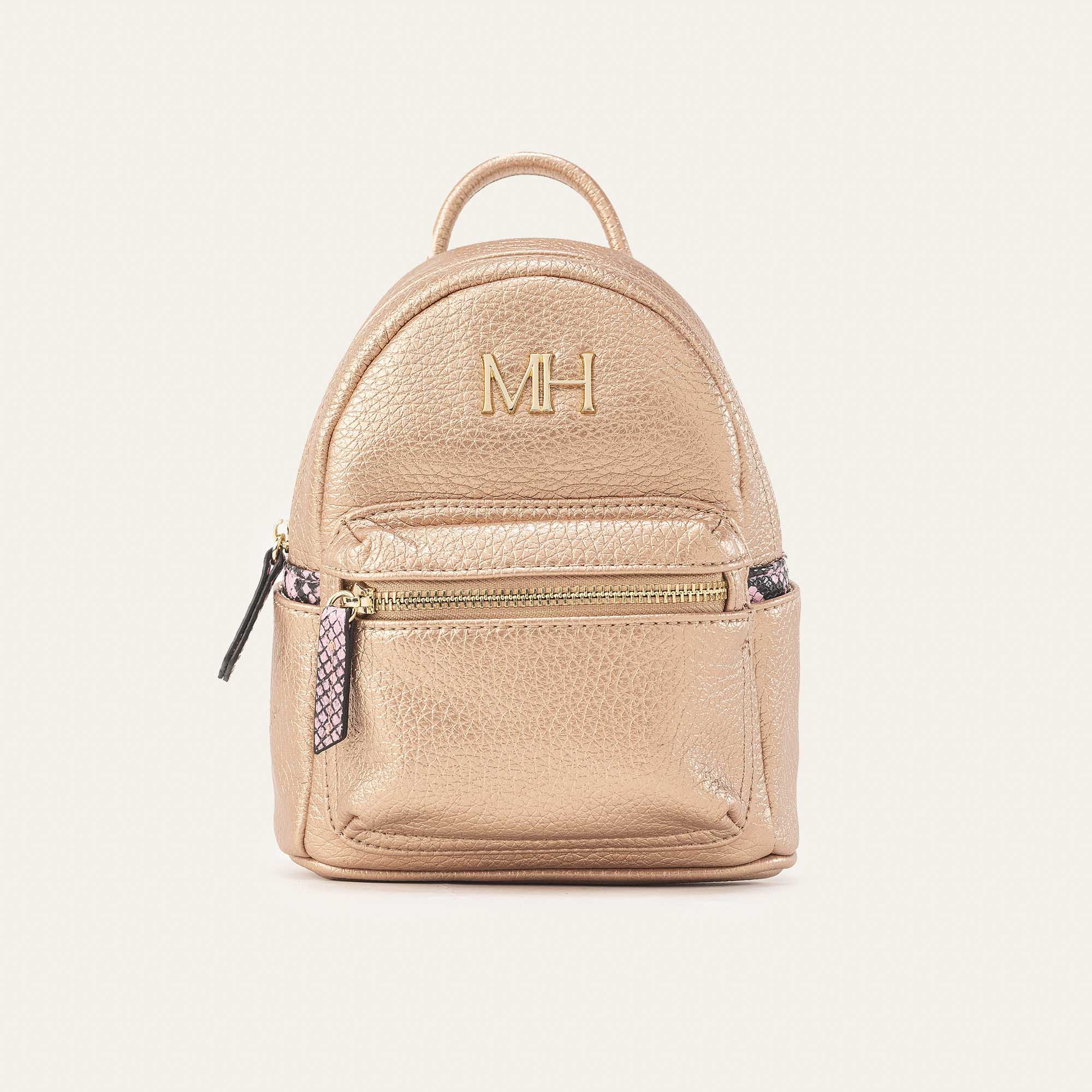 Morral Mini Rosa Metalico Maryrose