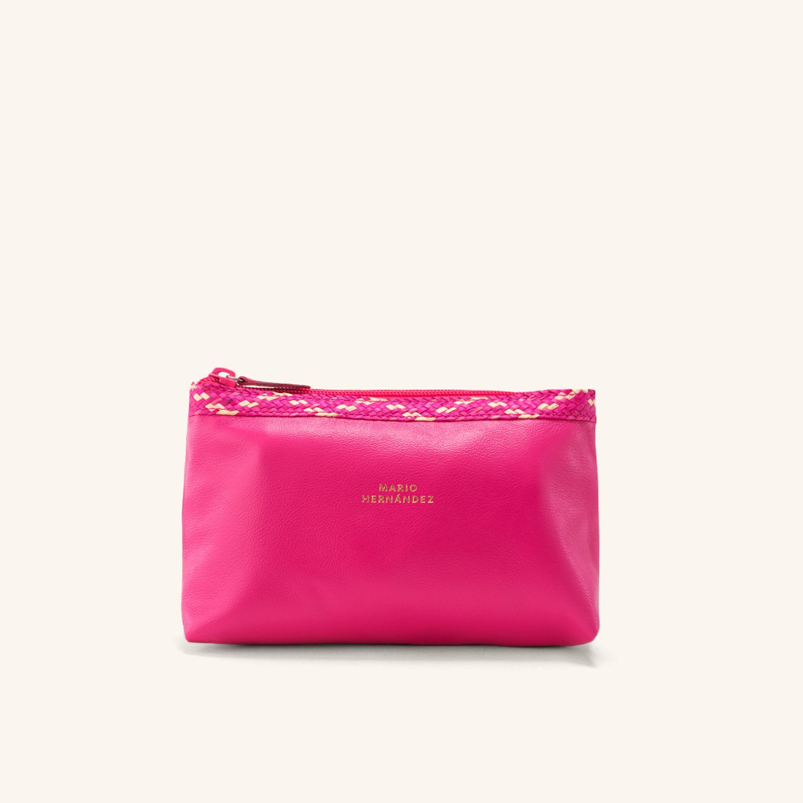 Cosmetiquero Mediano Fucsia Caña Flecha