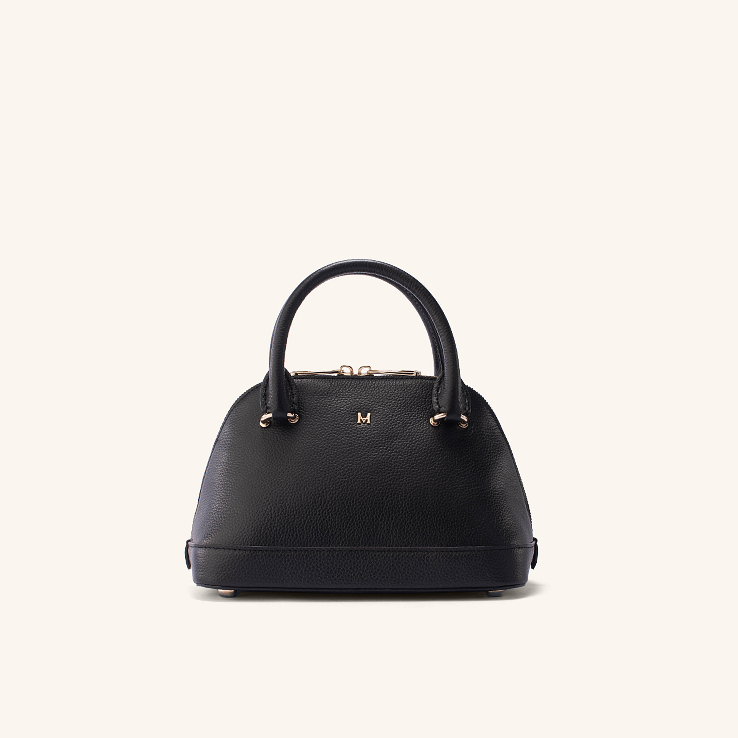 Bolso De Mano Olivia Mini Negro Solon Hernández