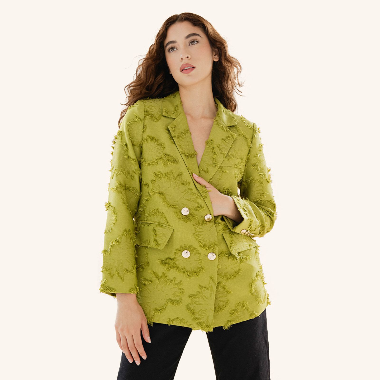 Blazer Prado Olivo Monteazul