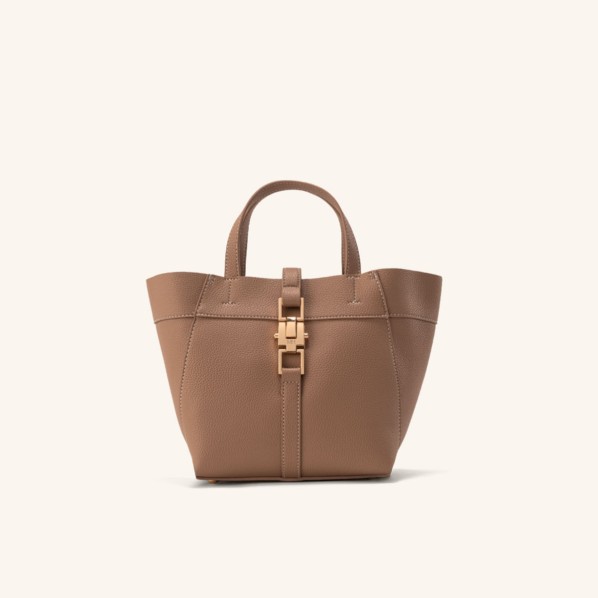 Tote Pequeño Geraldine Taupe Gaira