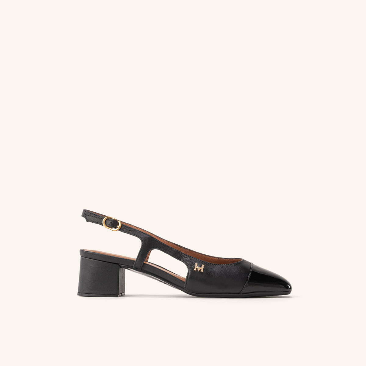 Tacones Atenas Negro Glamour