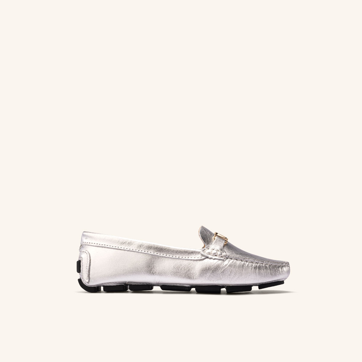 Mocasín Driver Cocora Plata MH Mocs