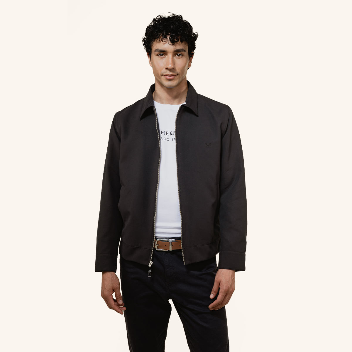 Chaqueta Palenque Negro Monteazul