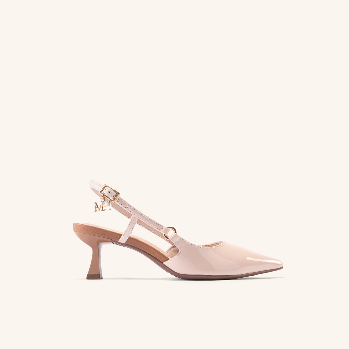 Tacones Bautista Marfil Nuez Brisabonita