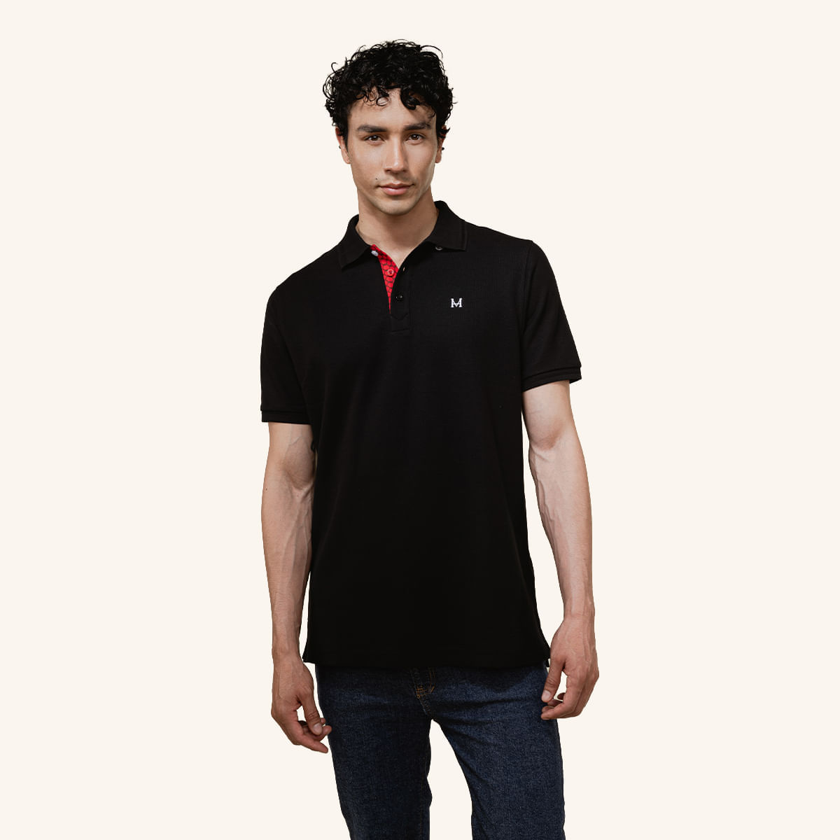 Camiseta Polo Emblema Toro Tierra Arriba