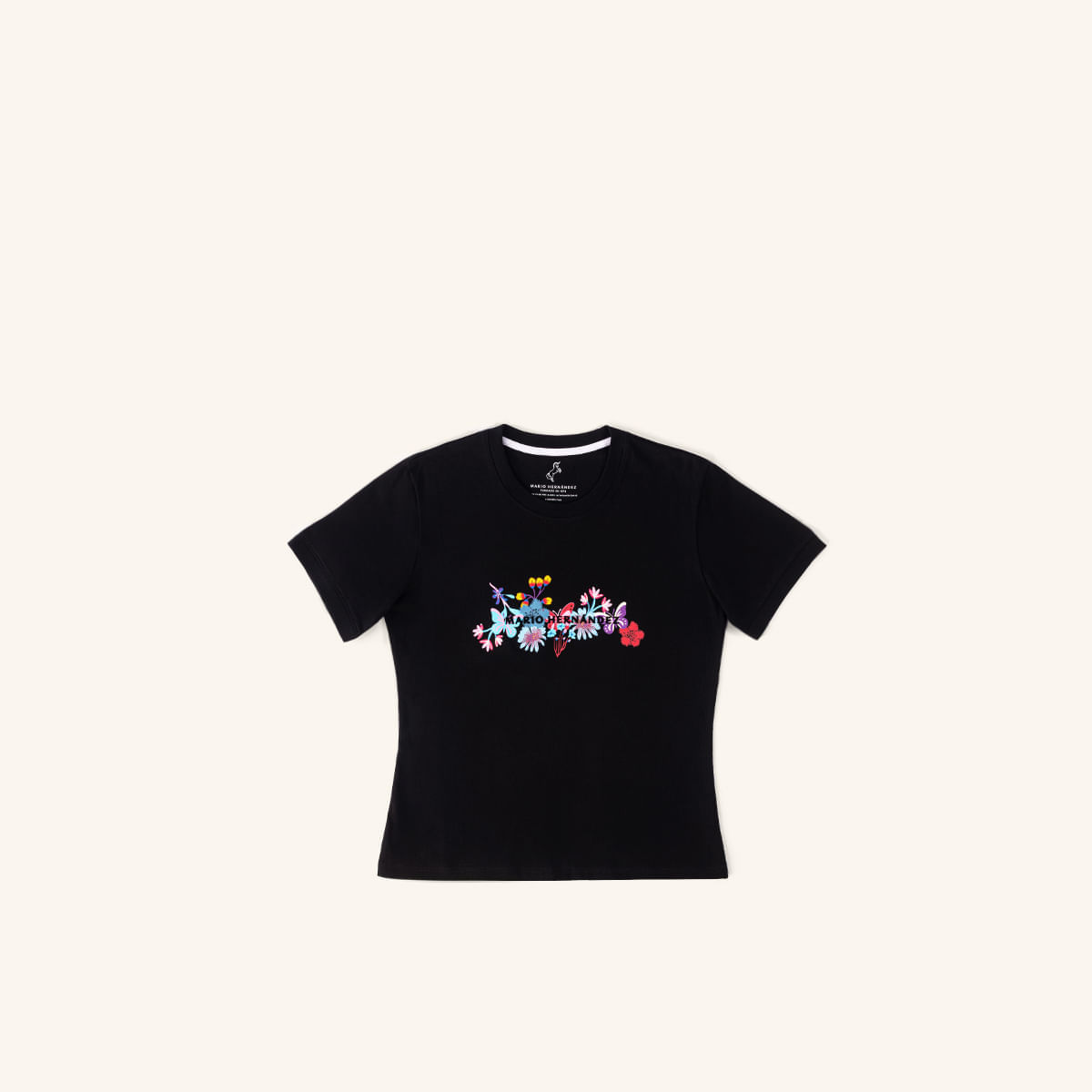 Camiseta Vuelo Negro Tierra Arriba