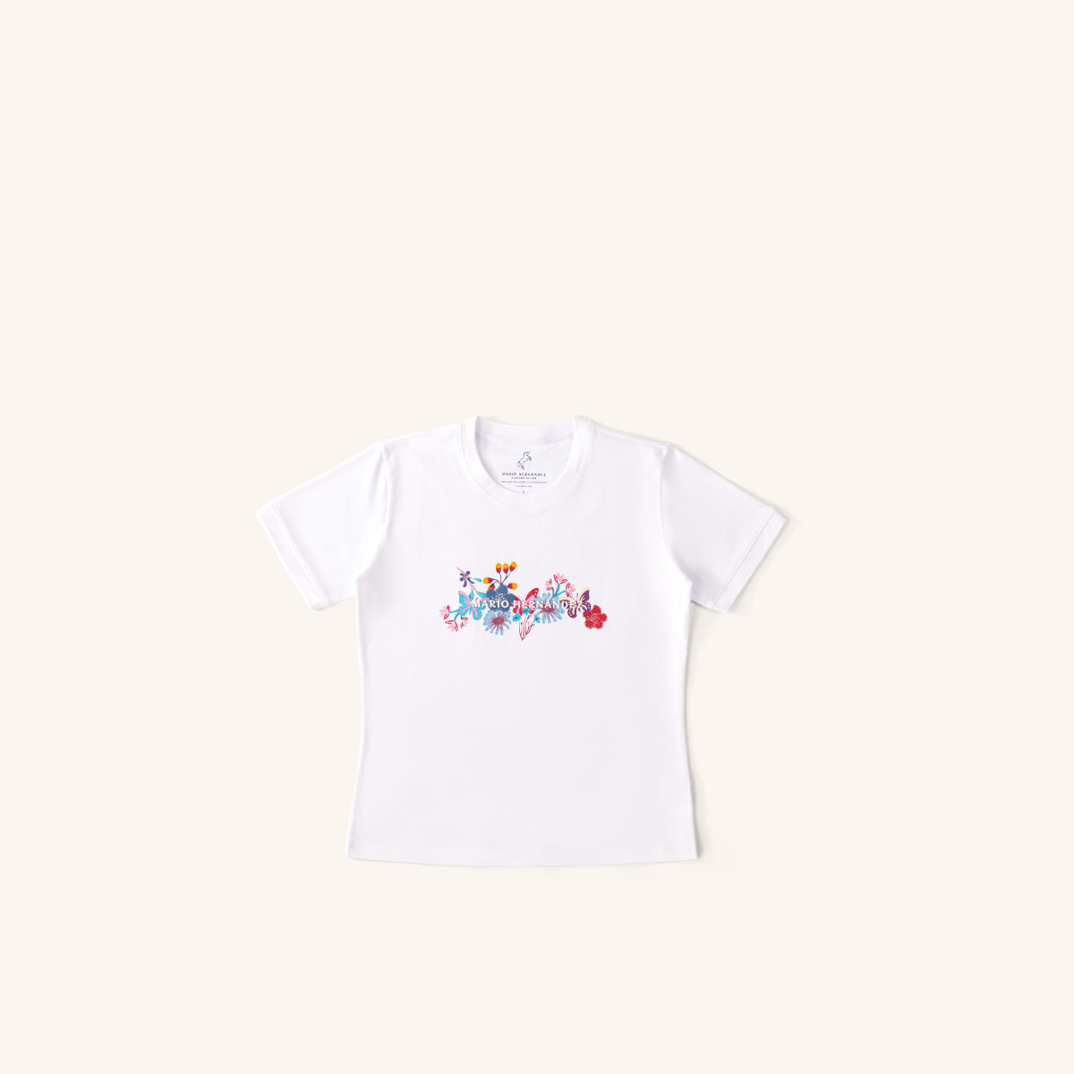 Camiseta Vuelo Blanco Tierra Arriba
