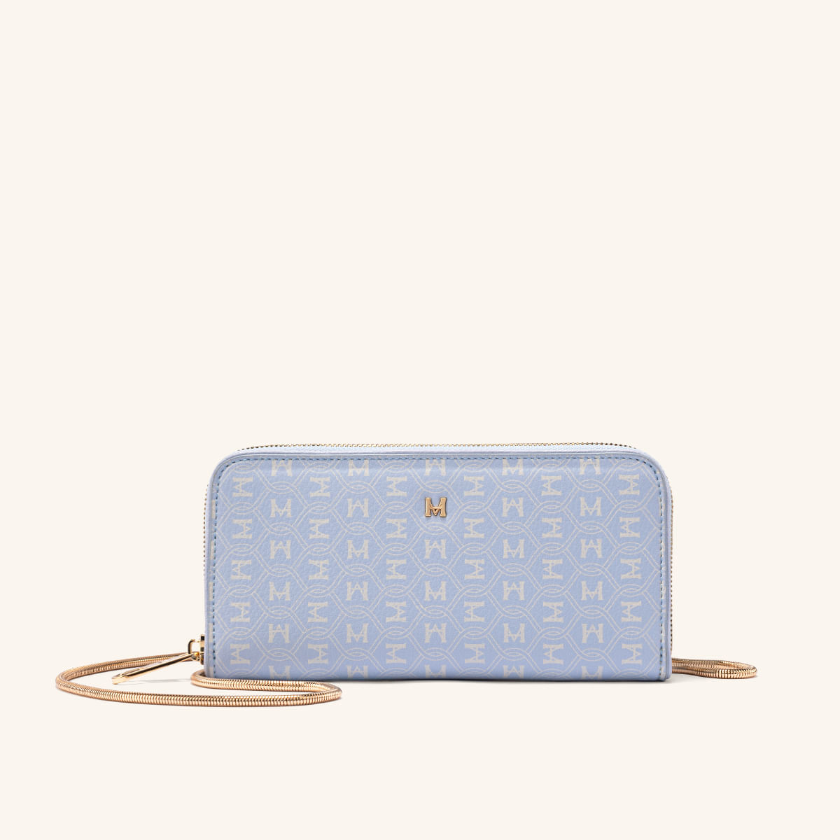 Billetera Candelaria Con Cadena Glacial Palenquera