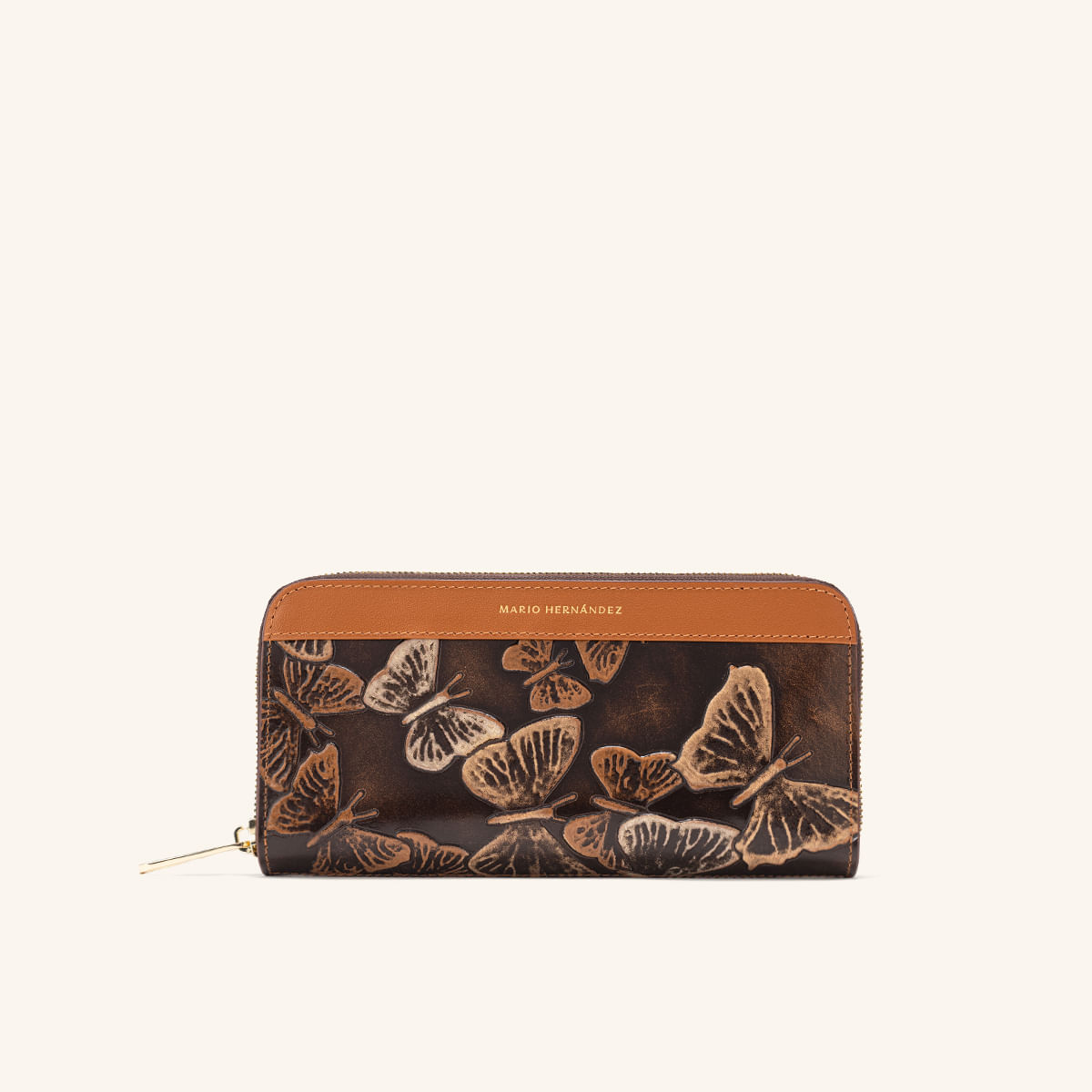 Billetera Marcia Capuchino Mariposas