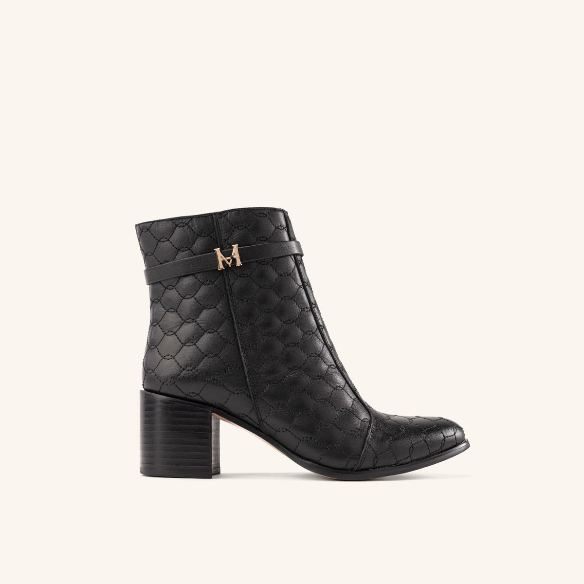 Botas Alas Palenque Negro Glamour